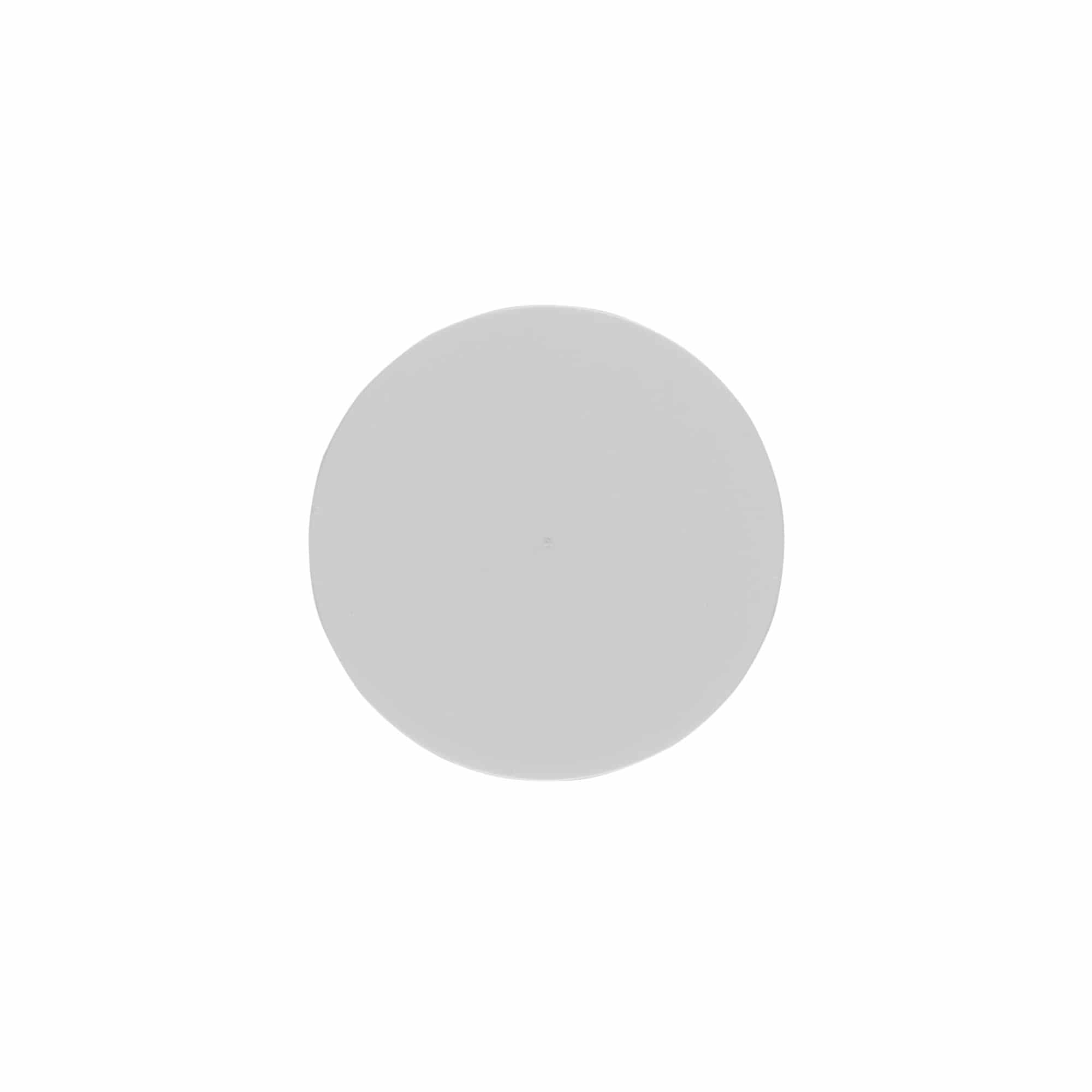 Cover disc for 150 ml 'Bianca', PP plastic, white