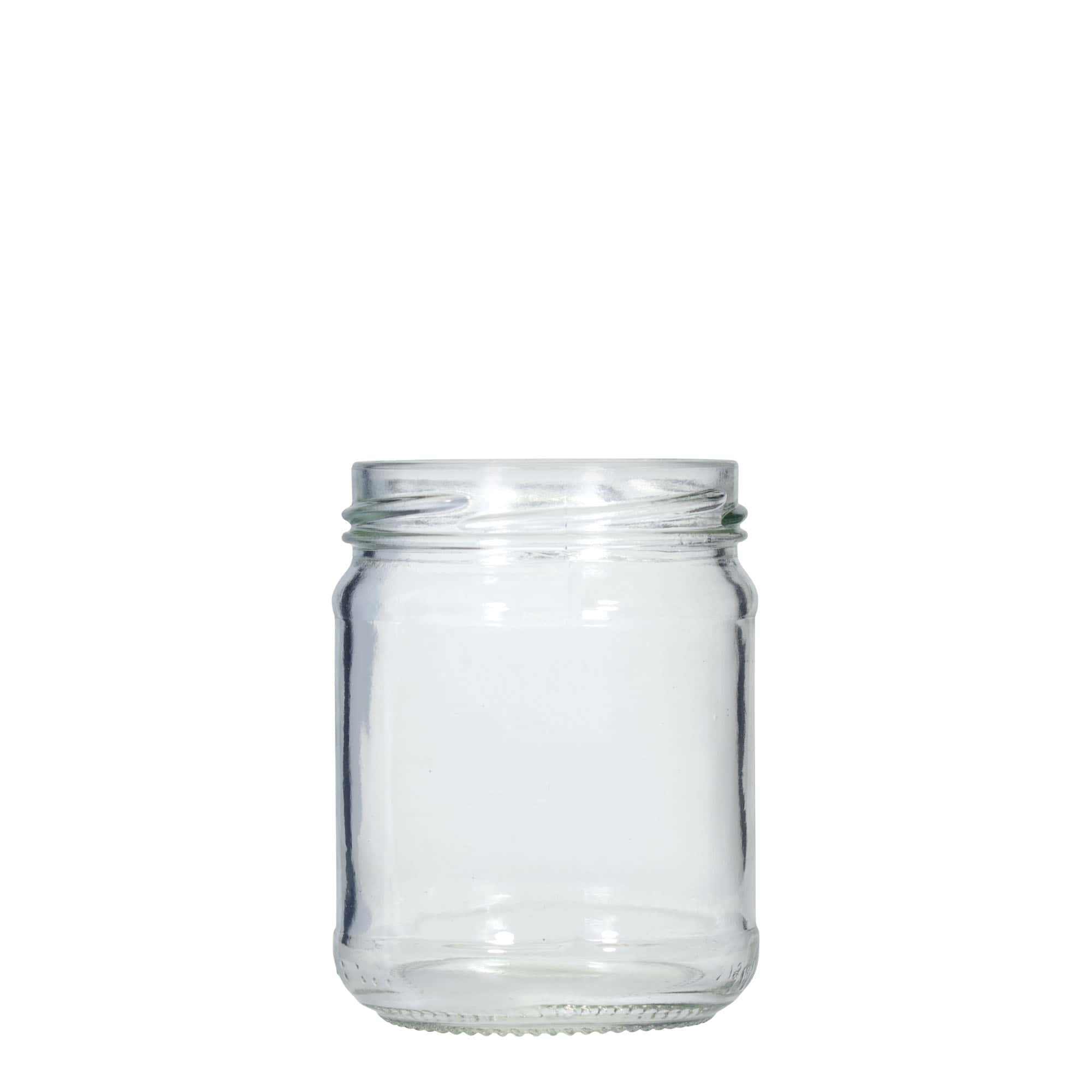 212 ml round glass, opening: Twist-off (TO 63)