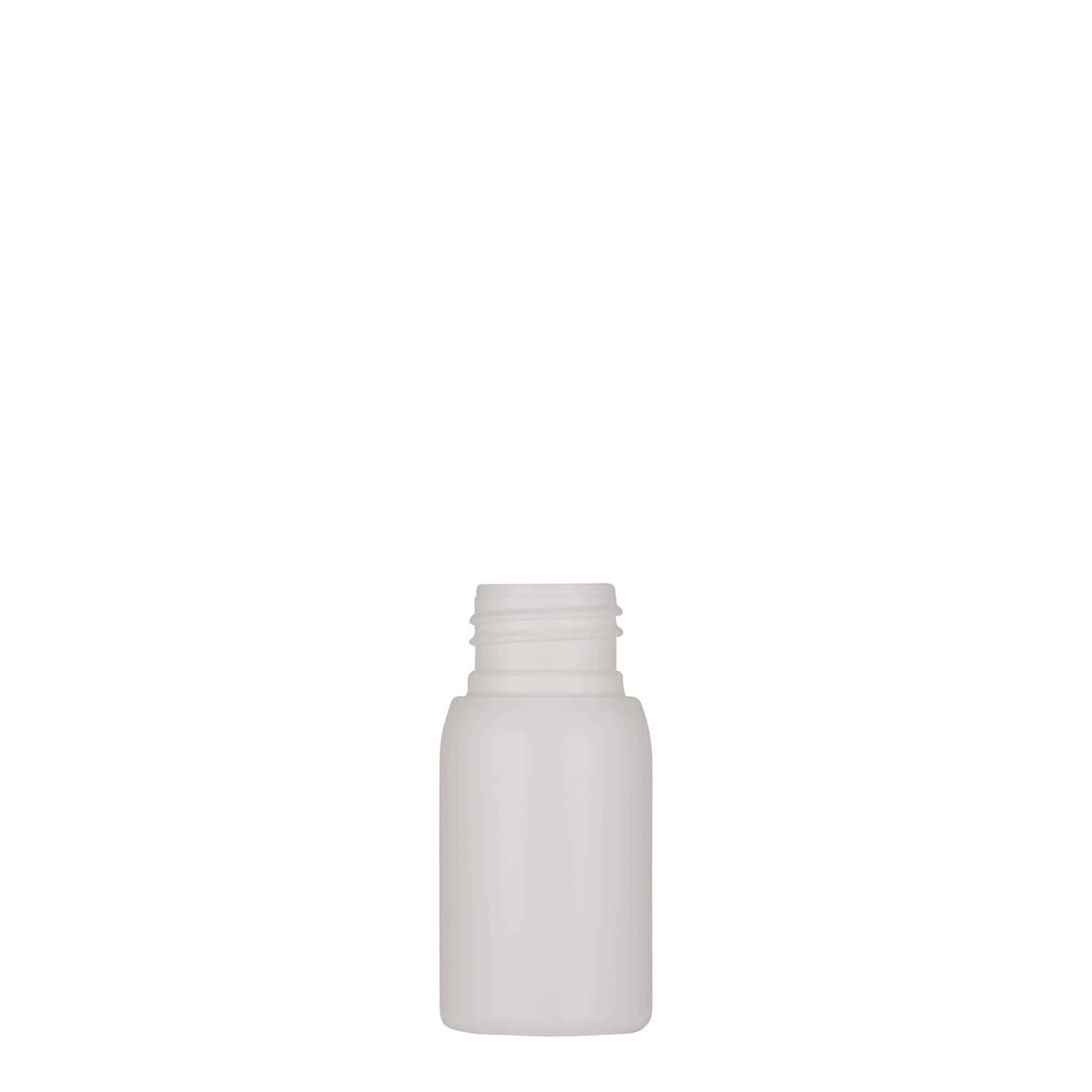 30 ml plastic bottle 'Tuffy', HDPE, white, opening: 24/410