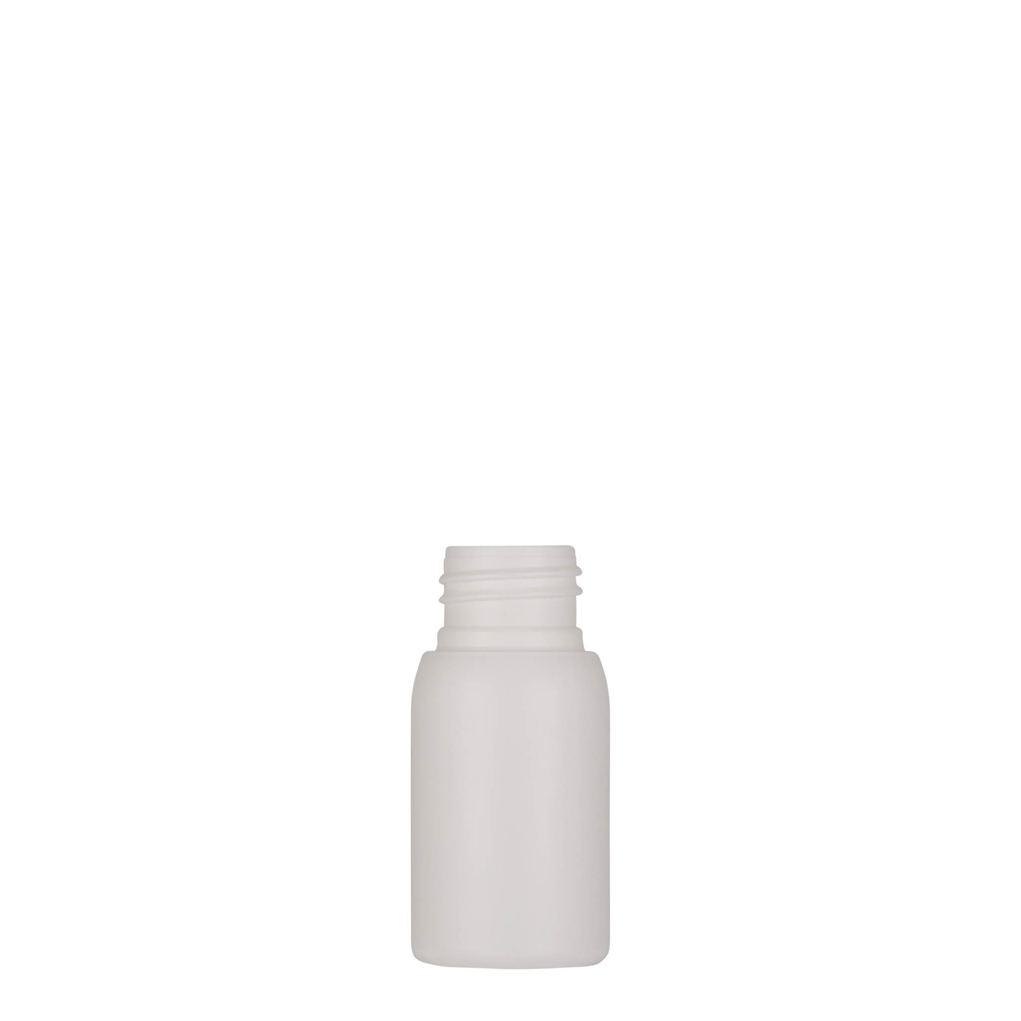 30 ml plastic bottle 'Tuffy', HDPE, white, opening: 24/410