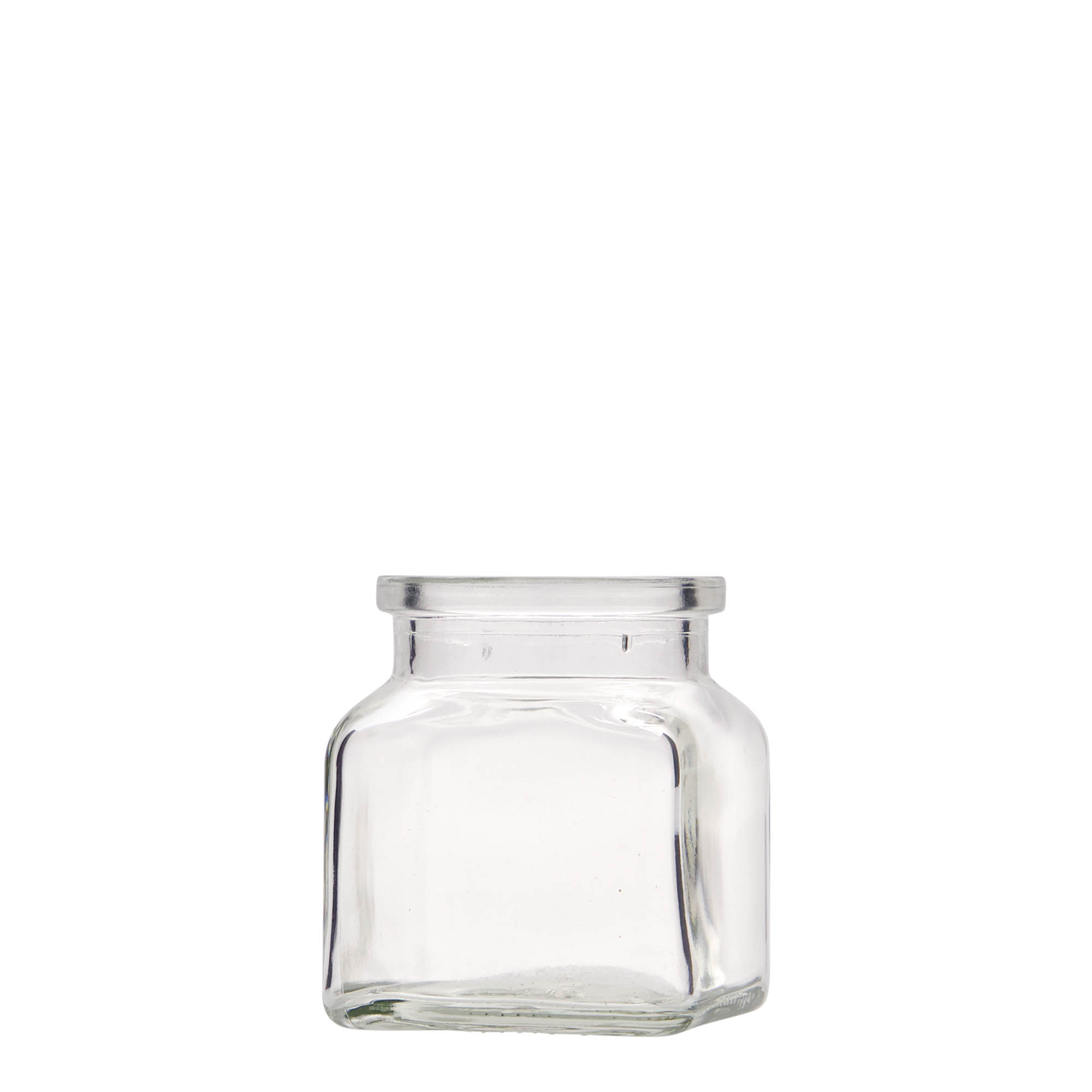 120 ml cork glass, square, opening: cork 120 ml cork glass, square, opening: cork
