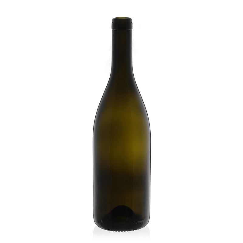 750 ml wine bottle ‘Tiffany’, antique green, neck: cork