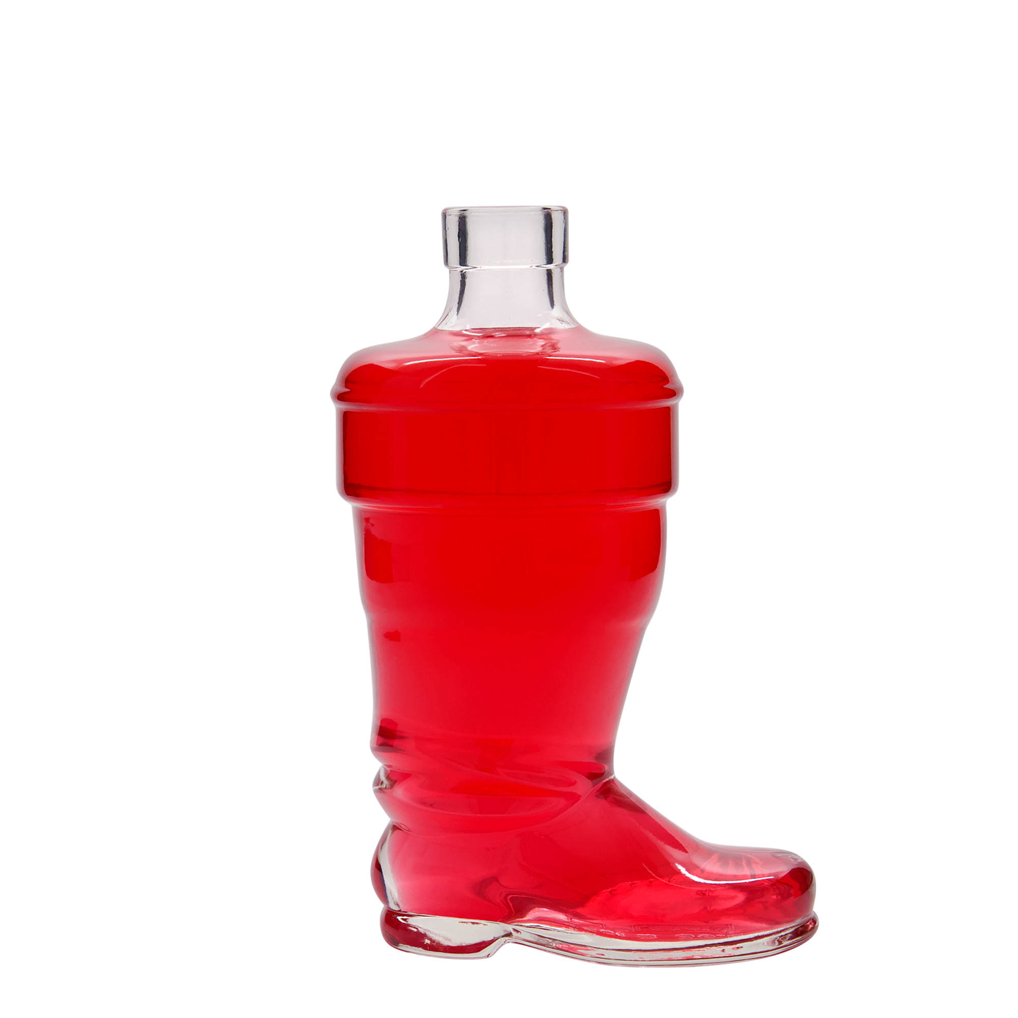 350 ml glass bottle ‘Boot’, opening: cork