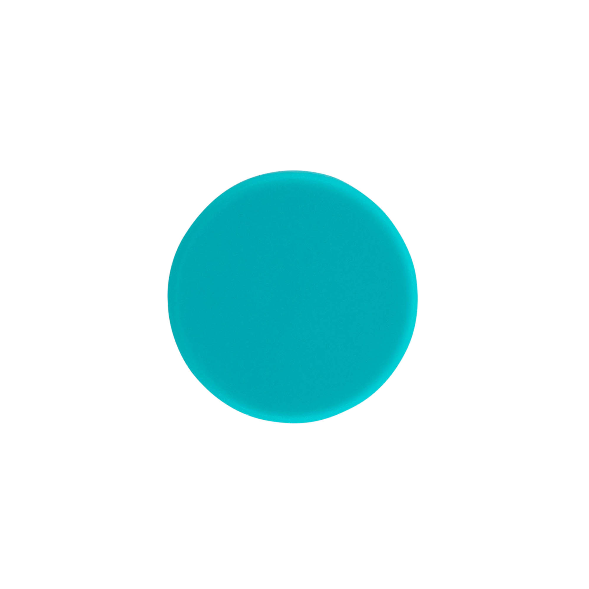 Screw cap, ABS plastic, turquoise, for opening: GPI 33/400 Screw cap, ABS plastic, turquoise, for opening: GPI 33/400