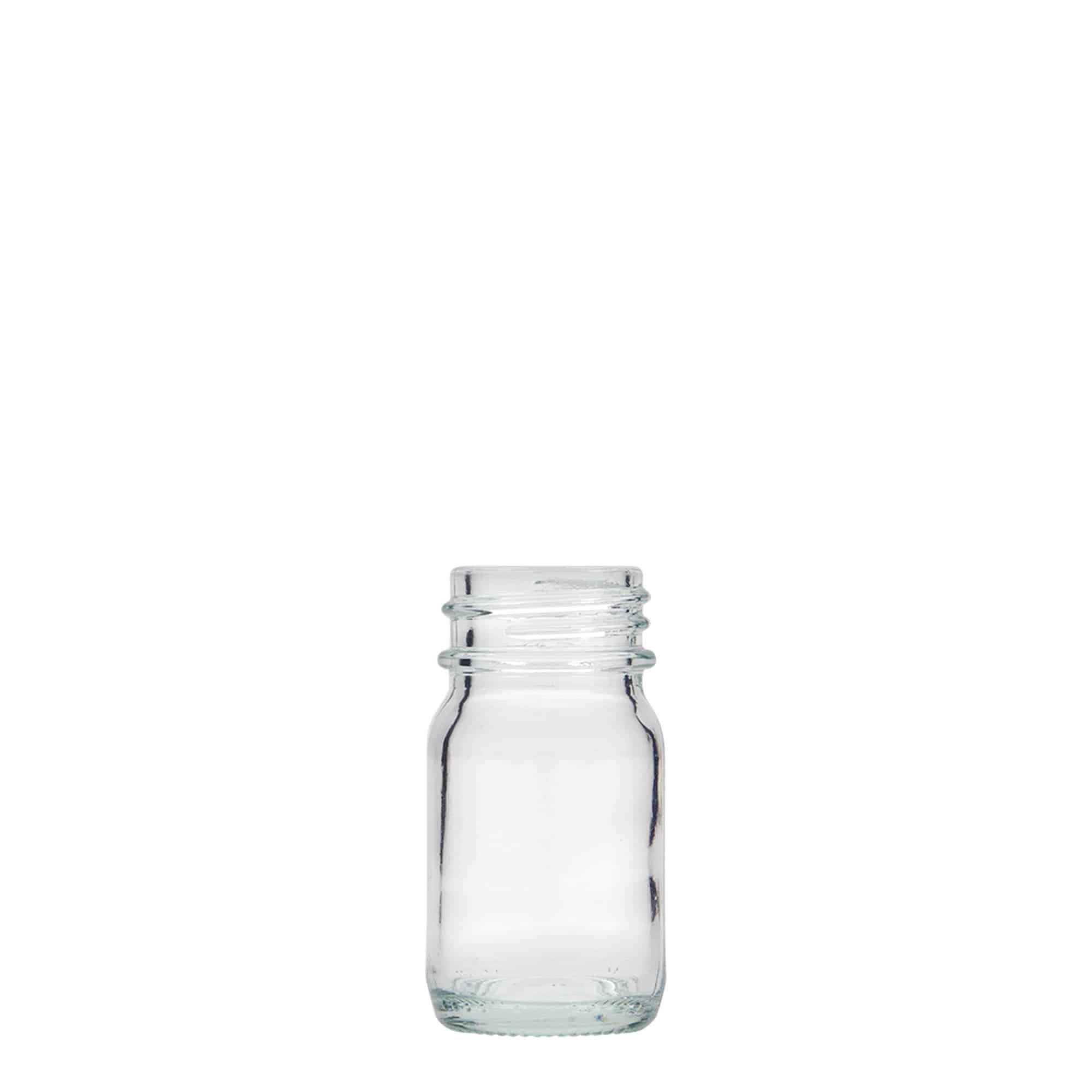 30 ml wide mouth jar, closure: DIN 32