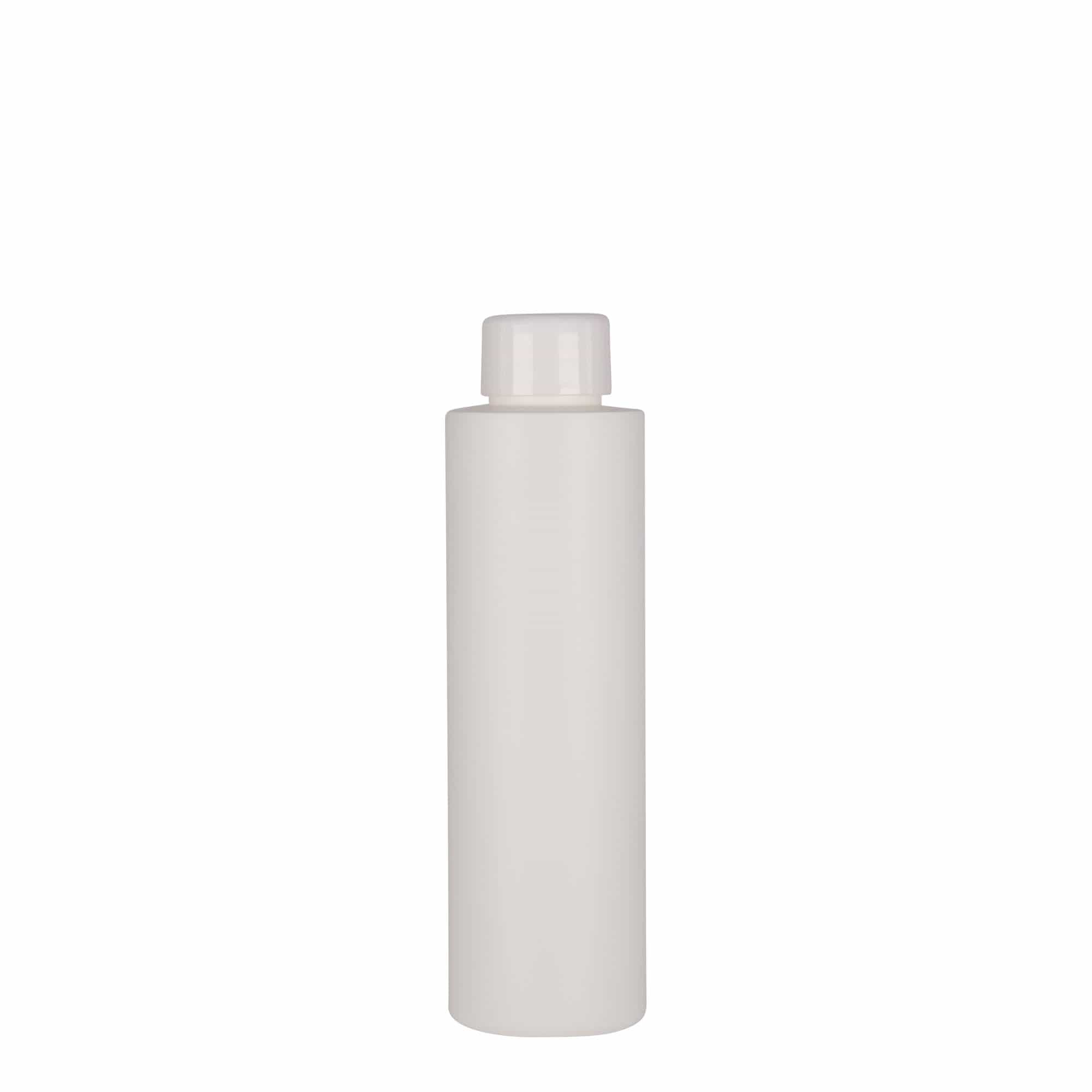 150 ml plastic bottle 'Pipe', HDPE, white, opening: 24/410