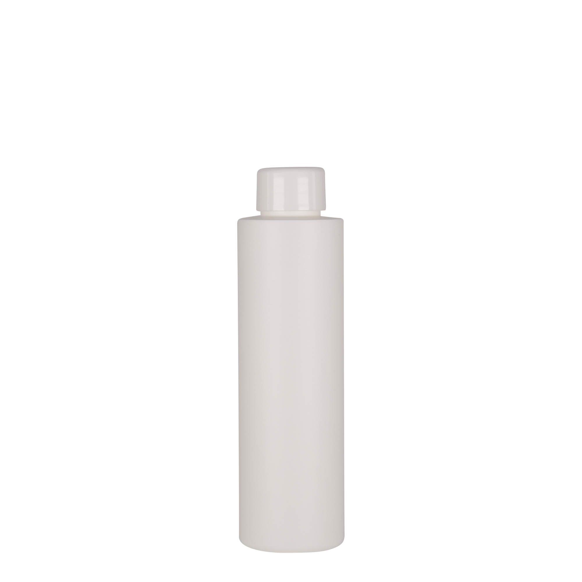 150 ml plastic bottle 'Pipe', HDPE, white, opening: 24/410 150 ml plastic bottle 'Pipe', HDPE, white, opening: 24/410