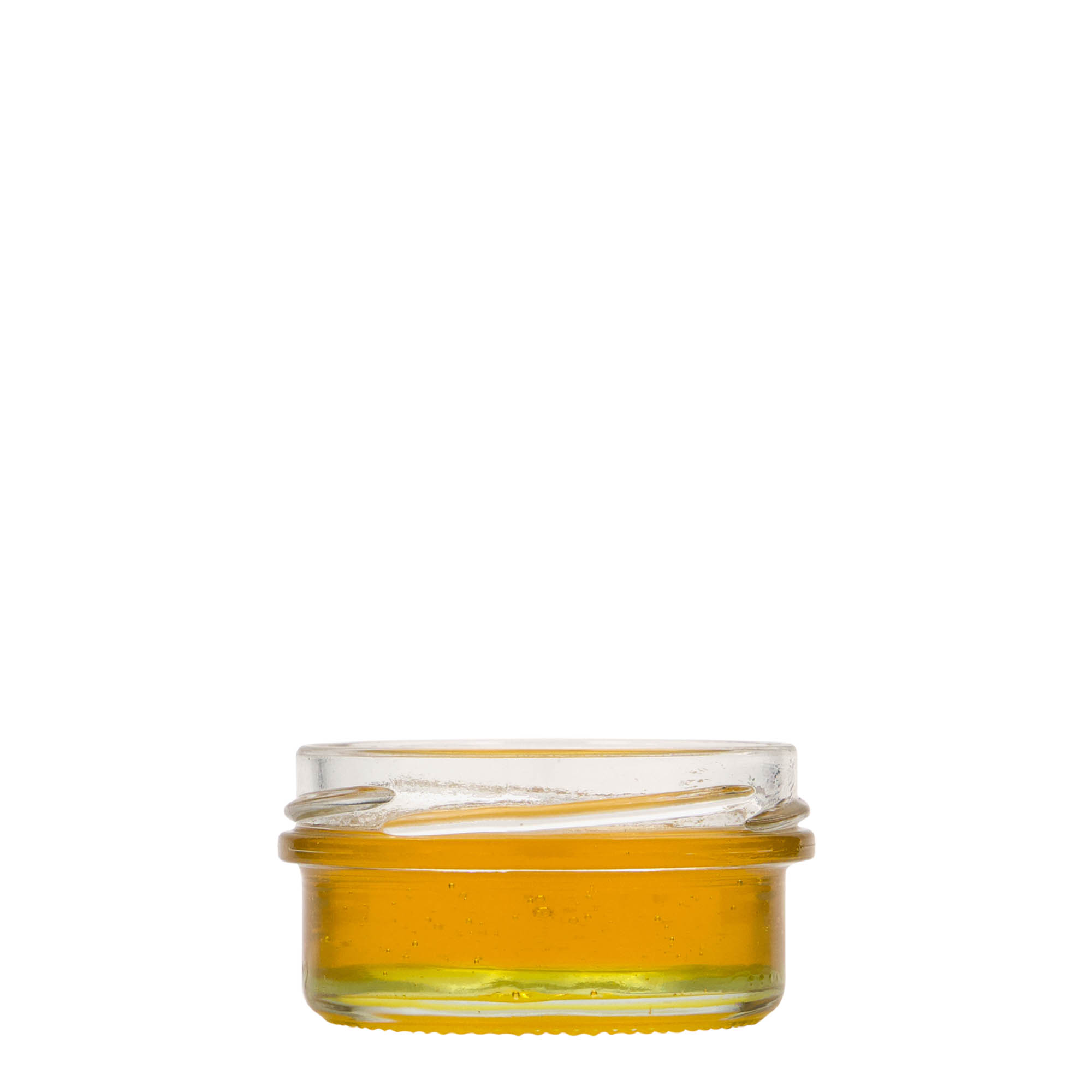 65 ml flat straight-sided jar, opening: Twist-Off (TO 66) 65 ml flat straight-sided jar, opening: Twist-Off (TO 66)