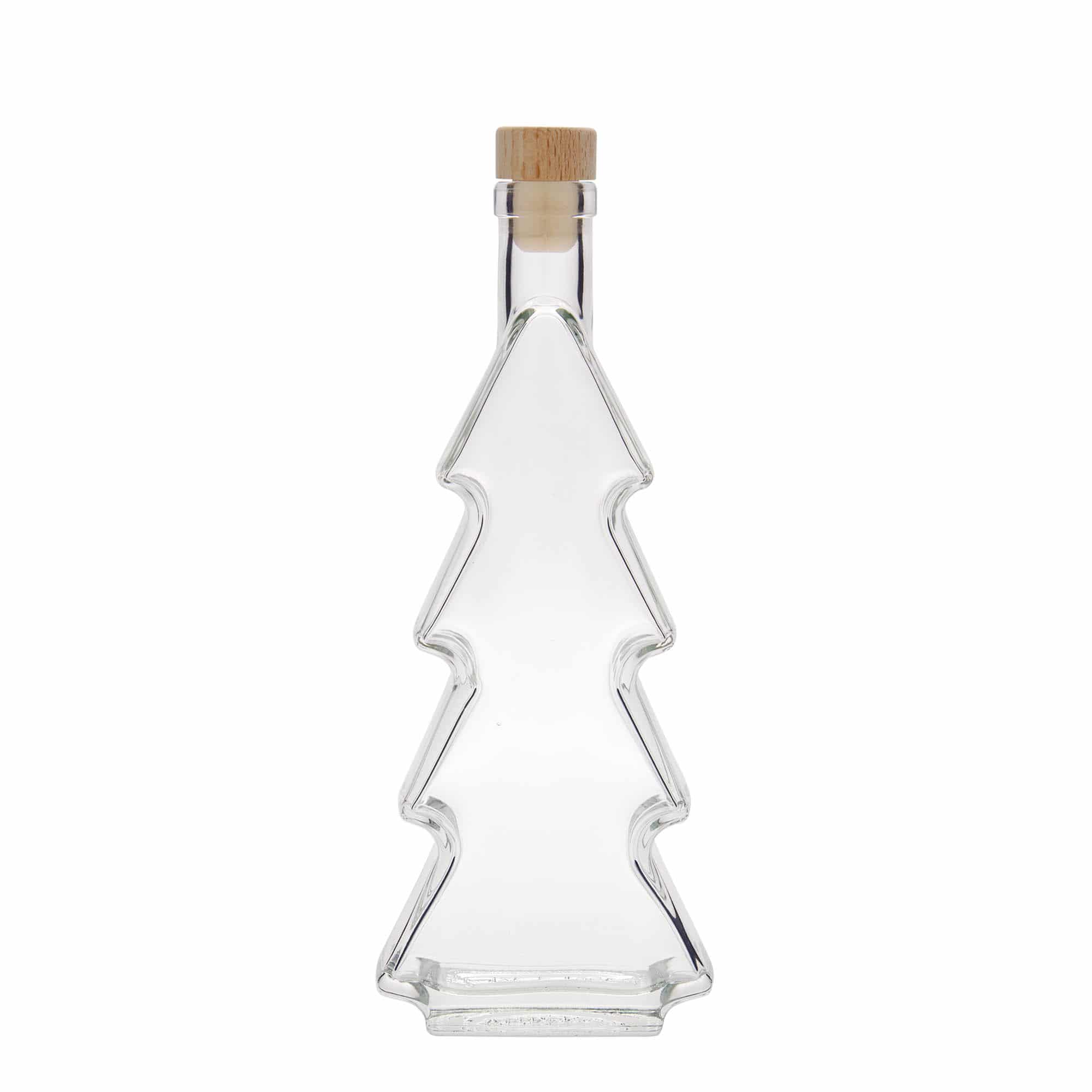 350 ml glass bottle 'Christmas Tree', closure: cork