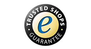 Trusted Shops Logo Trusted Shops logo in color on a white background
