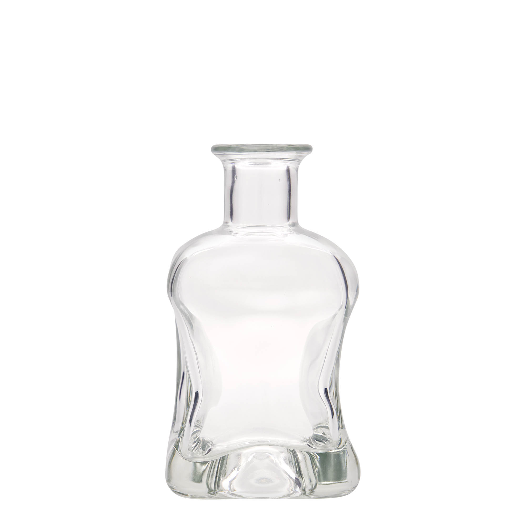 350 ml glass bottle 'Dublin', square, opening: cork 350 ml glass bottle 'Dublin', square, opening: cork