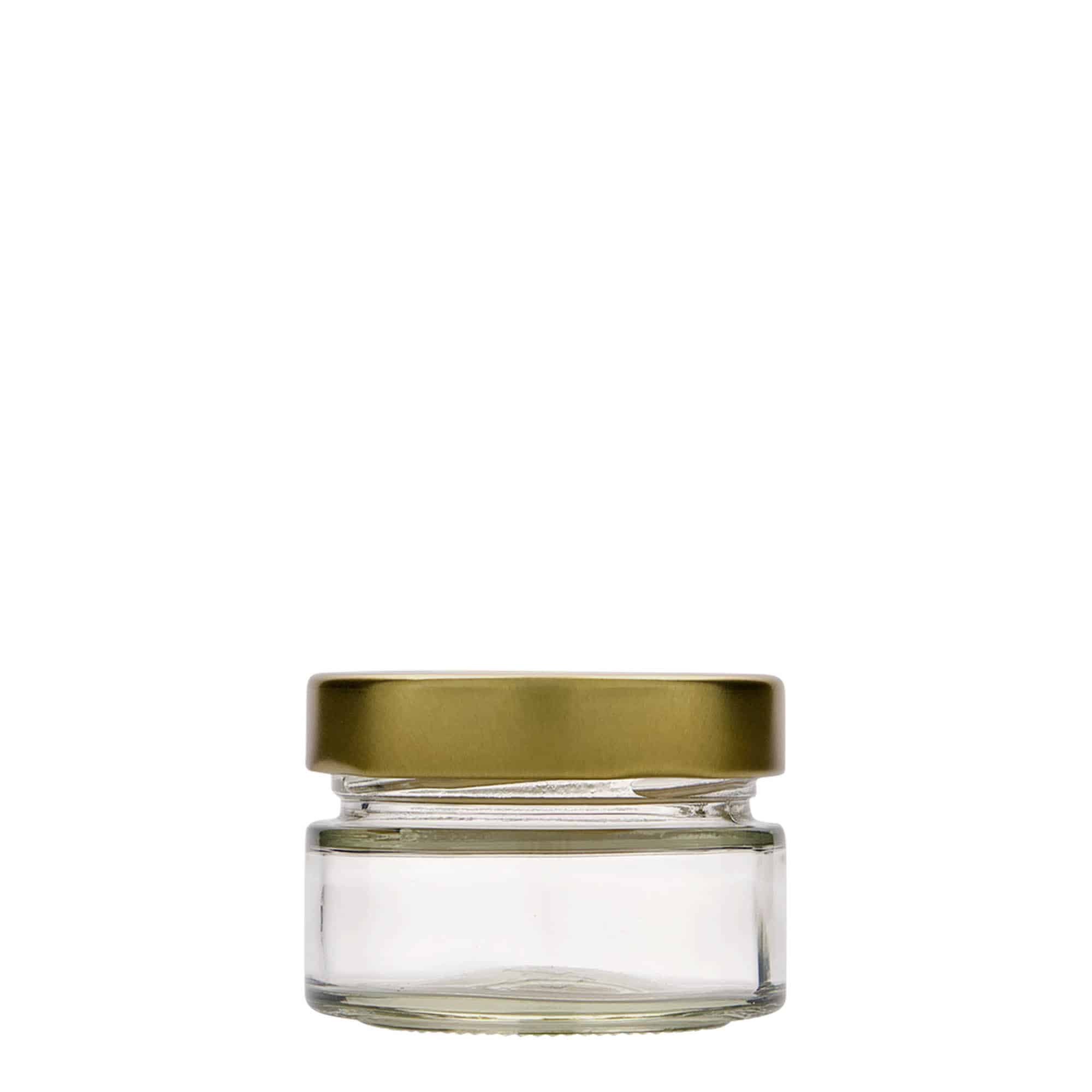 119 ml round jar 'Aurora', closure: deep twist off (DTO 66)
