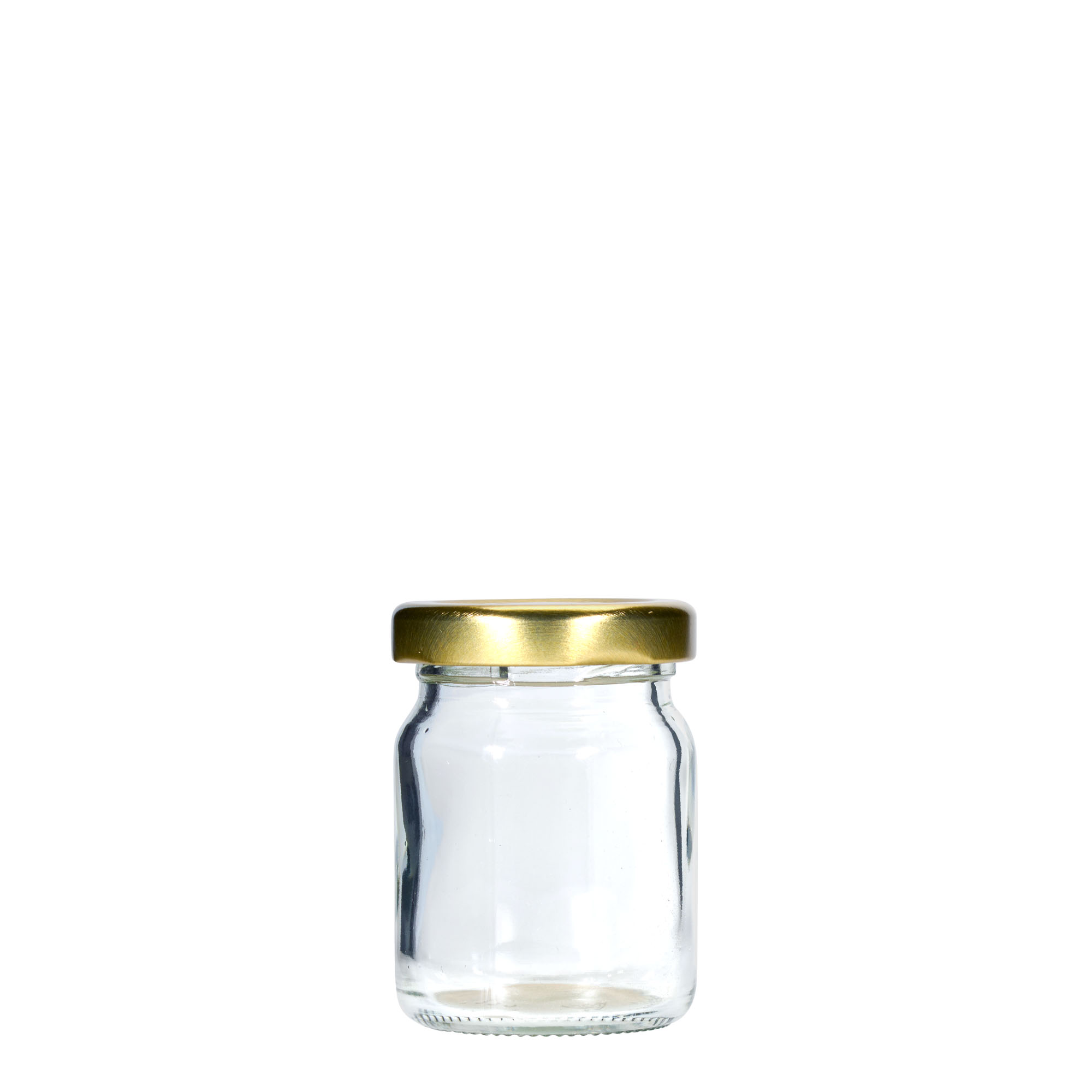 60 ml round glass, opening: twist-off (TO 43) 60 ml round glass, opening: twist-off (TO 43)