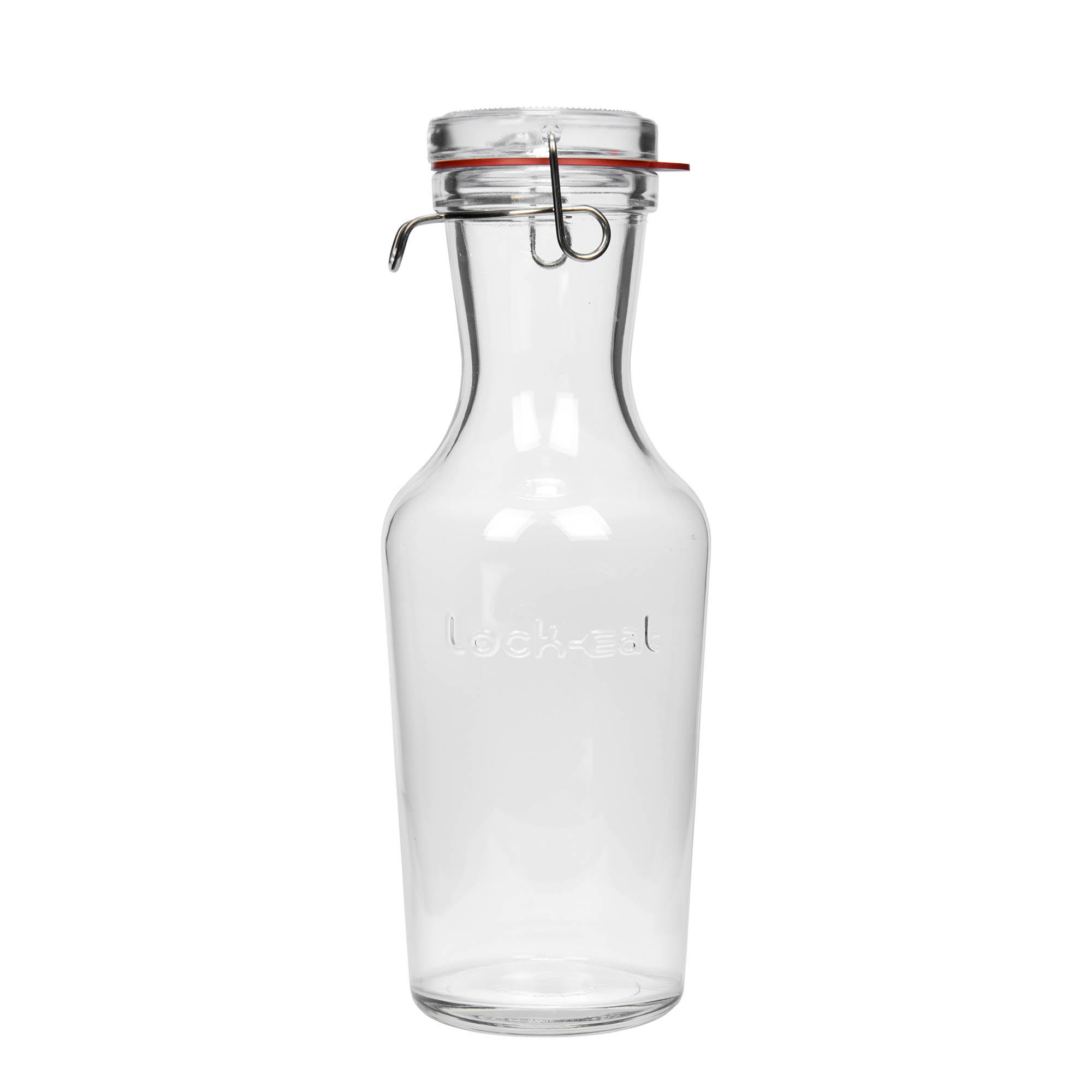 1,000 ml glass carafe ‘Lock-Eat’, mouth: wire bail closure