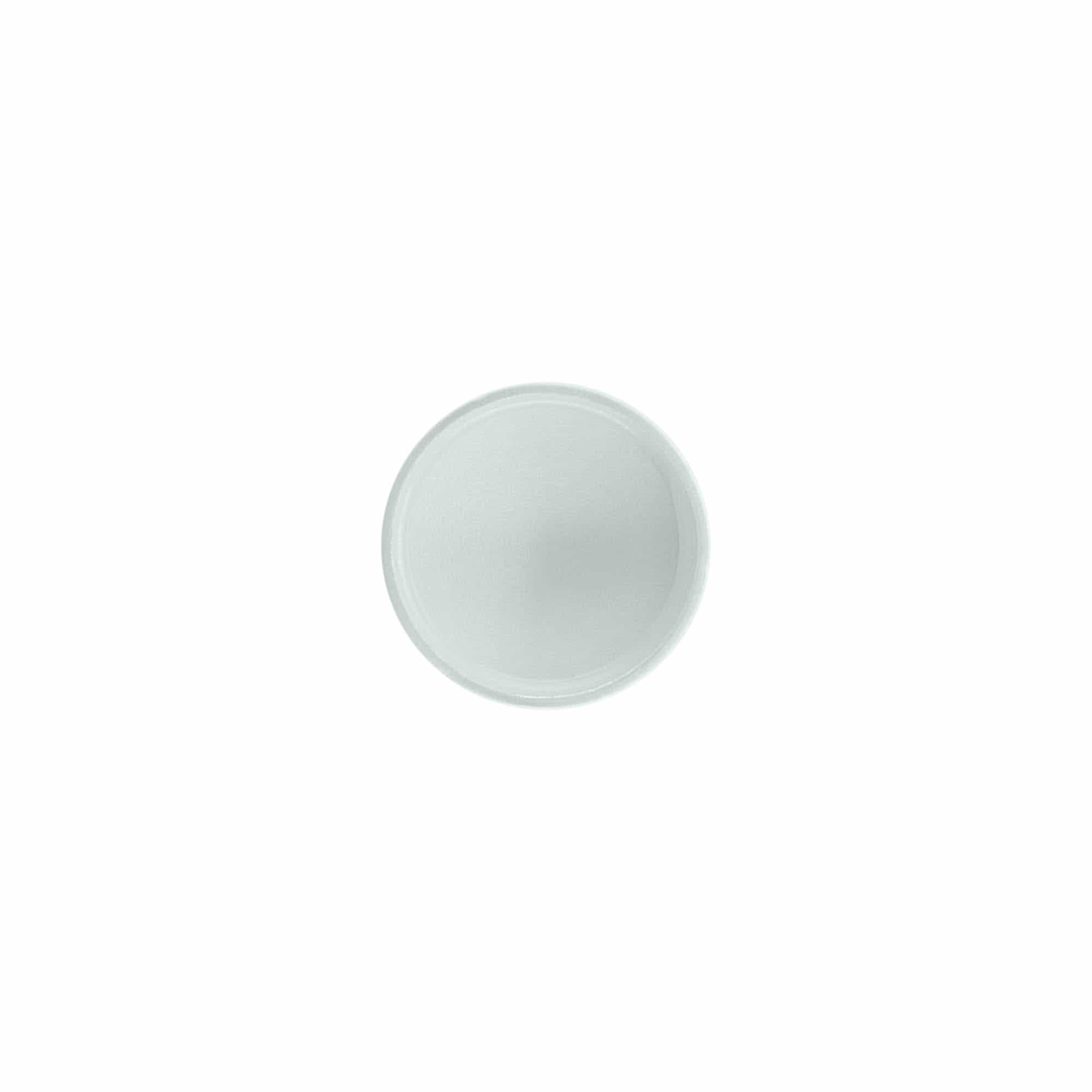 Screw cap, ABS plastic, silver, for opening: GPI 22/400