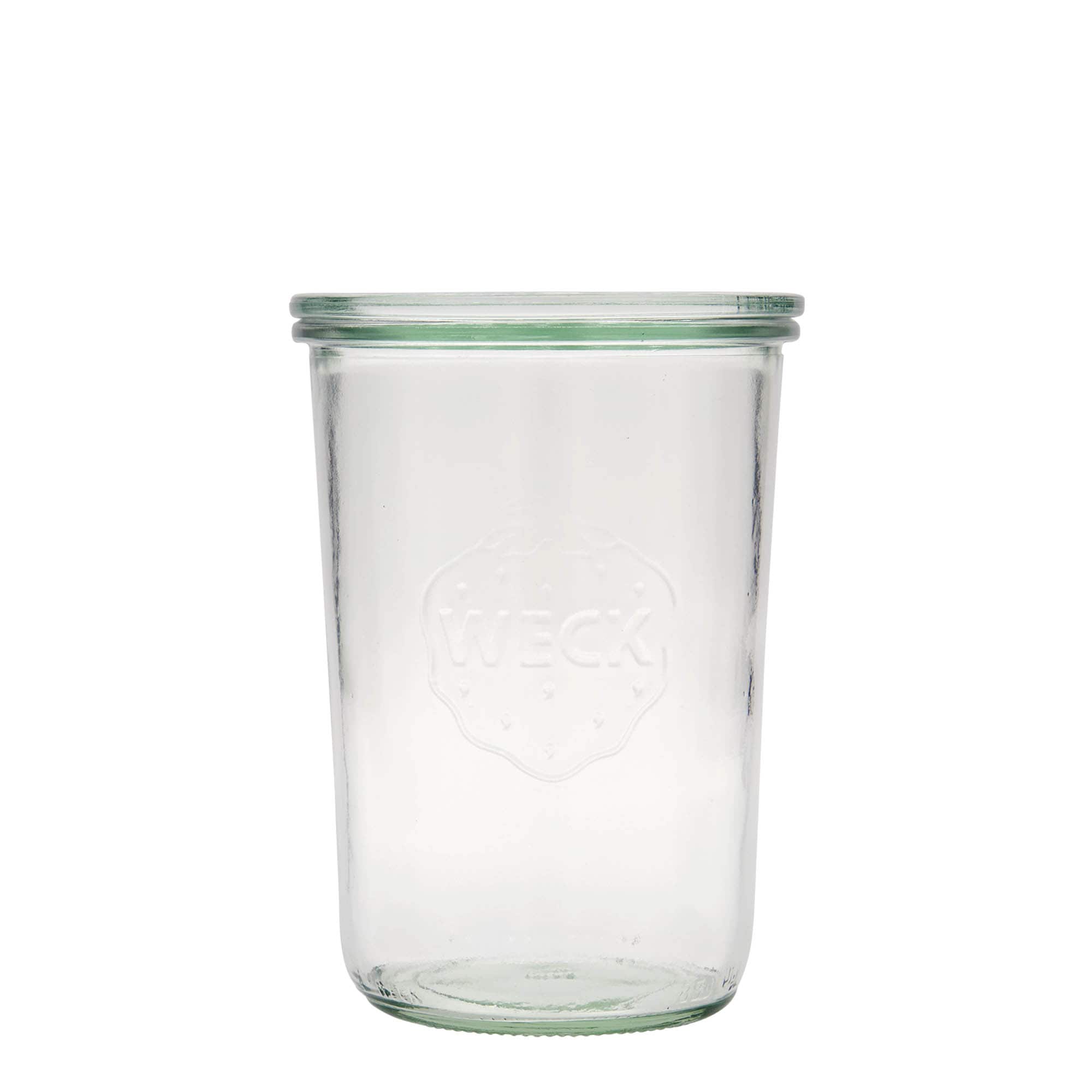 850 ml WECK cylindrical jar, closure: round rim