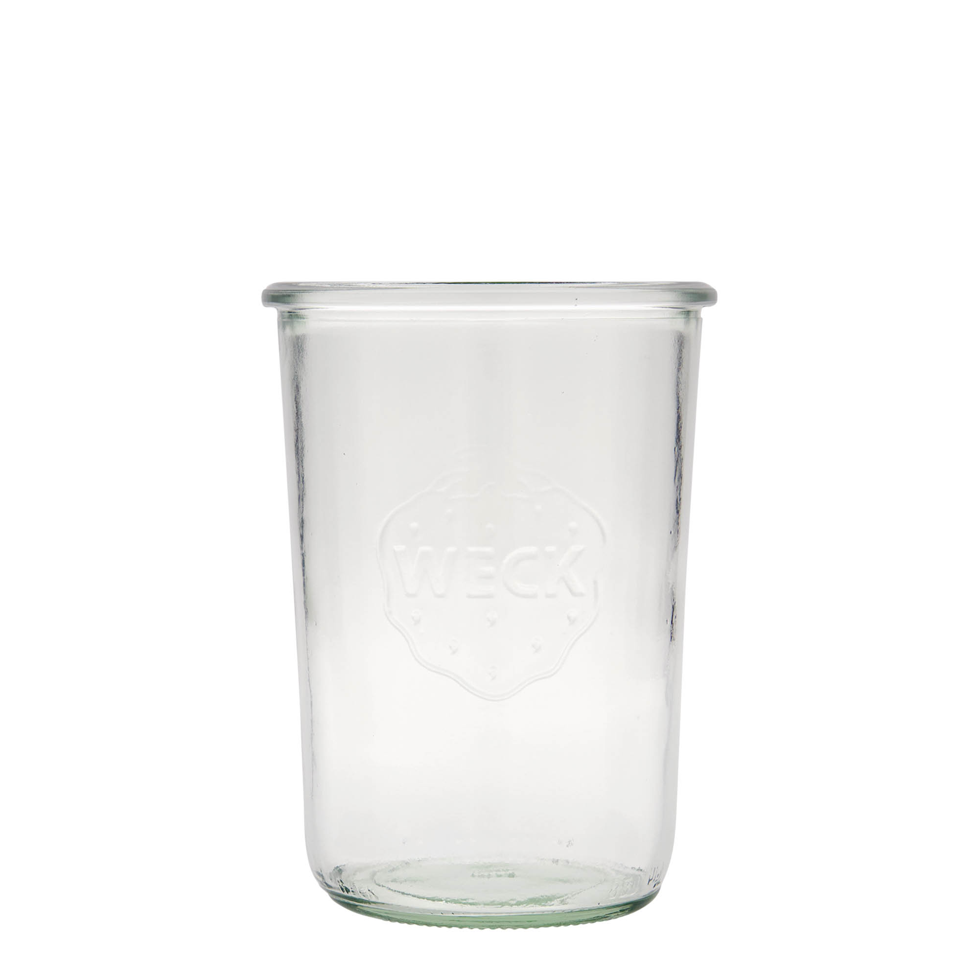 850 ml WECK inverted glass jar, opening: round rim 850 ml WECK inverted glass jar, opening: round rim