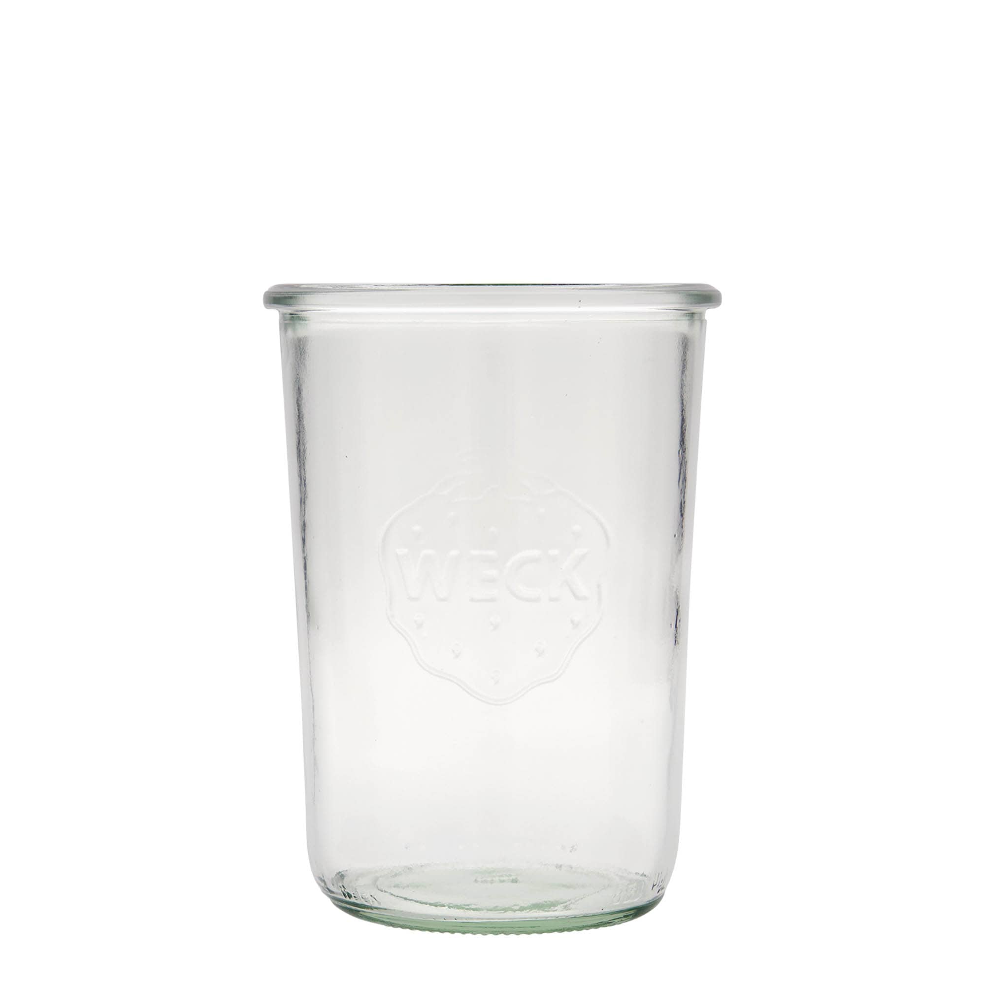 850 ml WECK inverted glass jar, opening: round rim