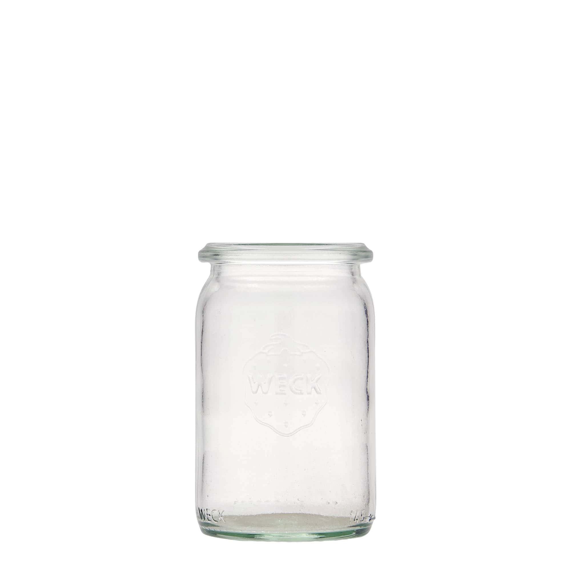 145 ml WECK cylindrical glass, opening: round rim
