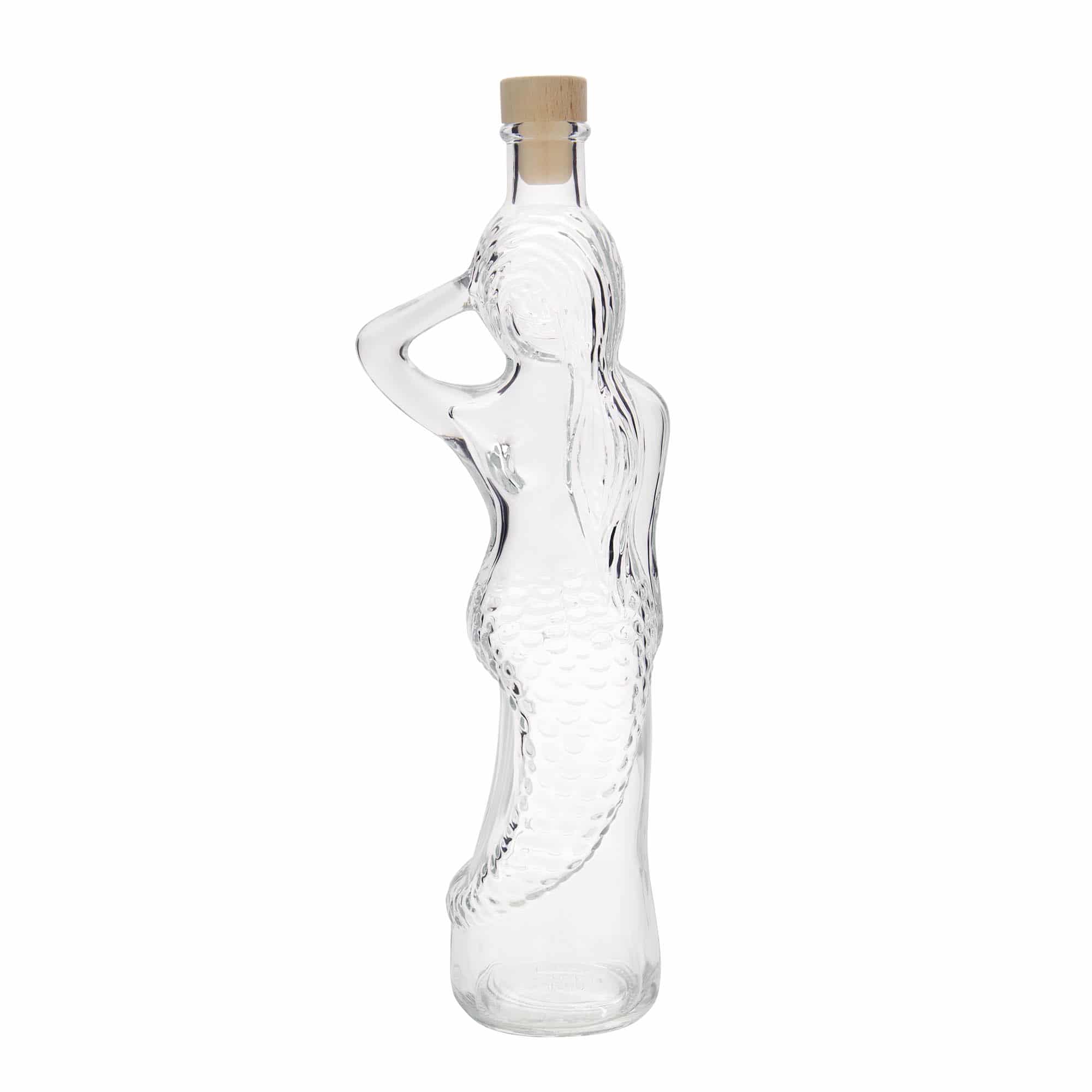 500 ml glass bottle ‘Mermaid’, opening: cork
