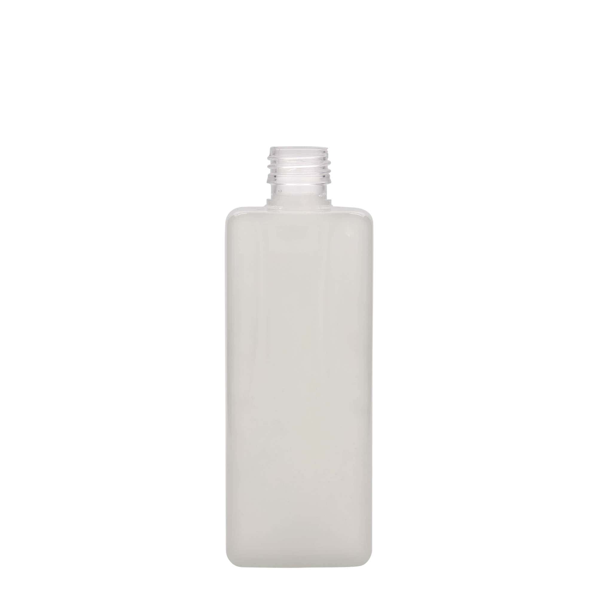 500 ml PET bottle 'Karl', square, plastic, opening: PP 28