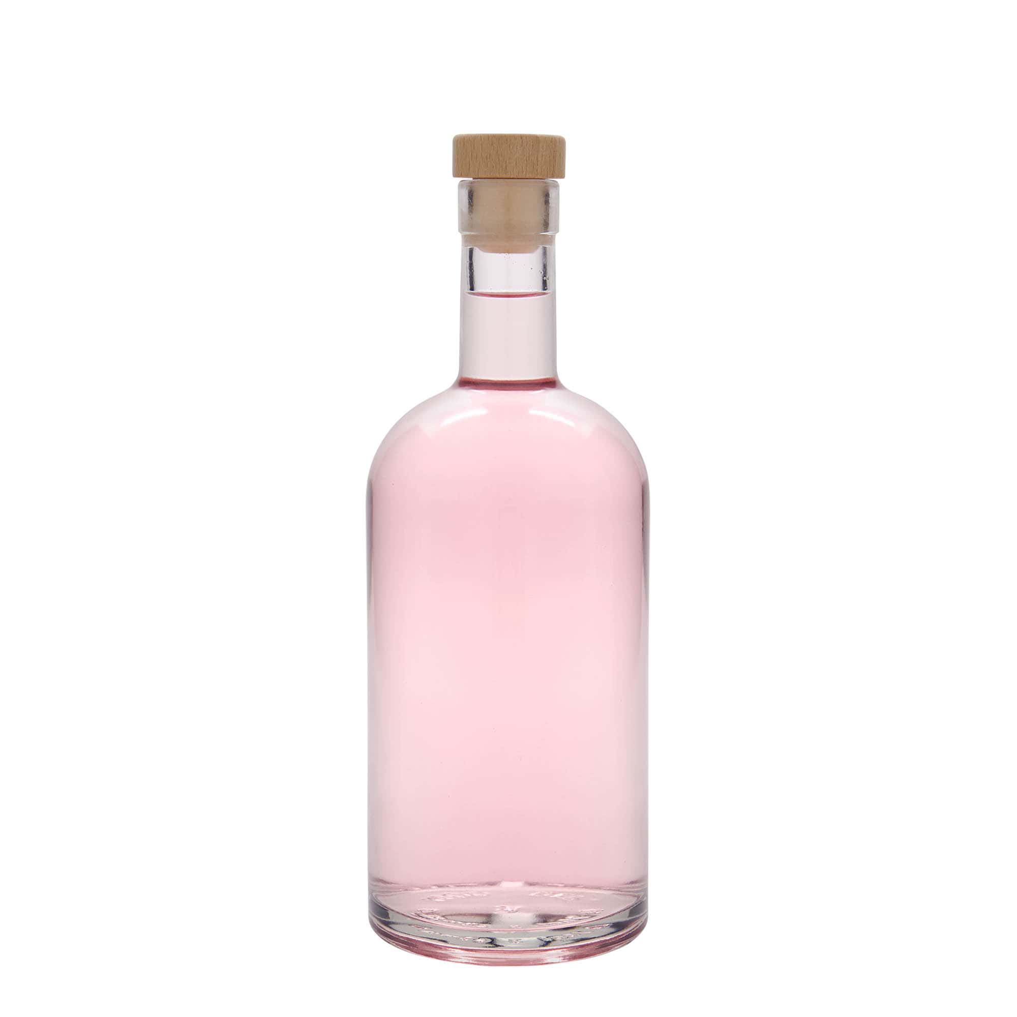 700 ml glass bottle 'Franco', opening: cork