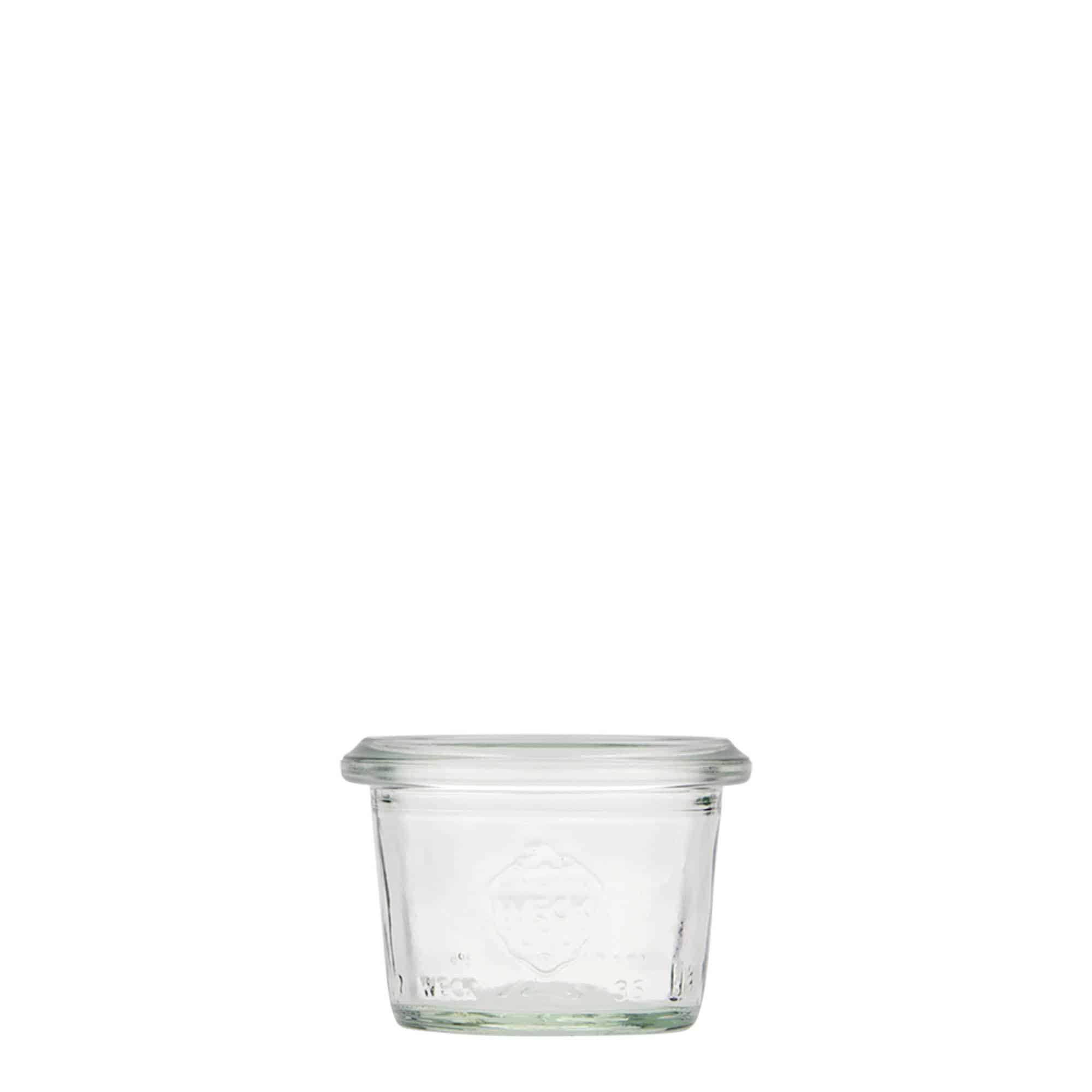 35 ml WECK cylindrical jar, closure: round rim