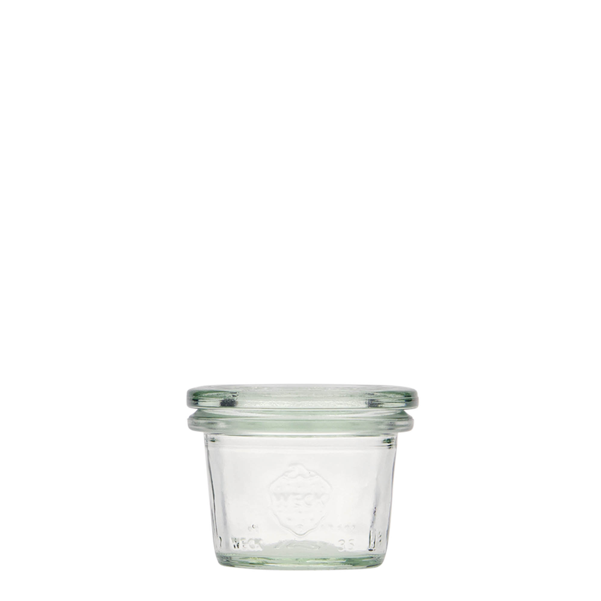 35 ml WECK inverted glass, opening: round rim