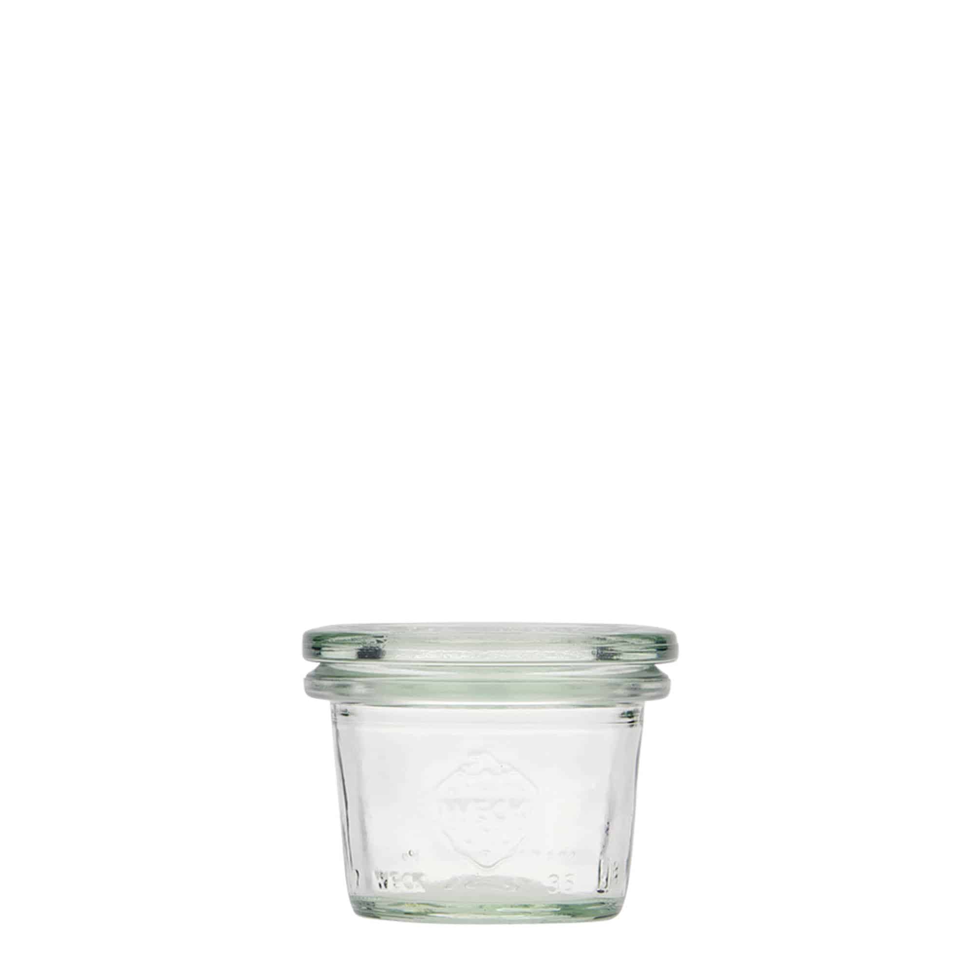35 ml WECK inverted glass, opening: round rim