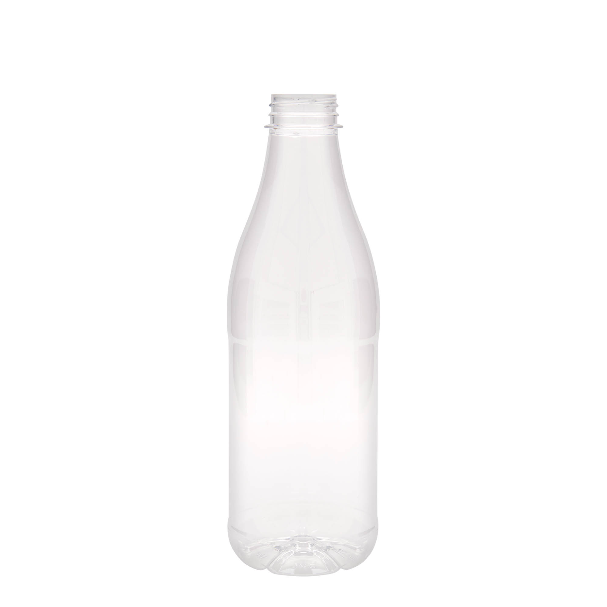1,000 ml PET bottle 'Milk and Juice', plastic, opening: 38 mm 1,000 ml PET bottle 'Milk and Juice', plastic, opening: 38 mm