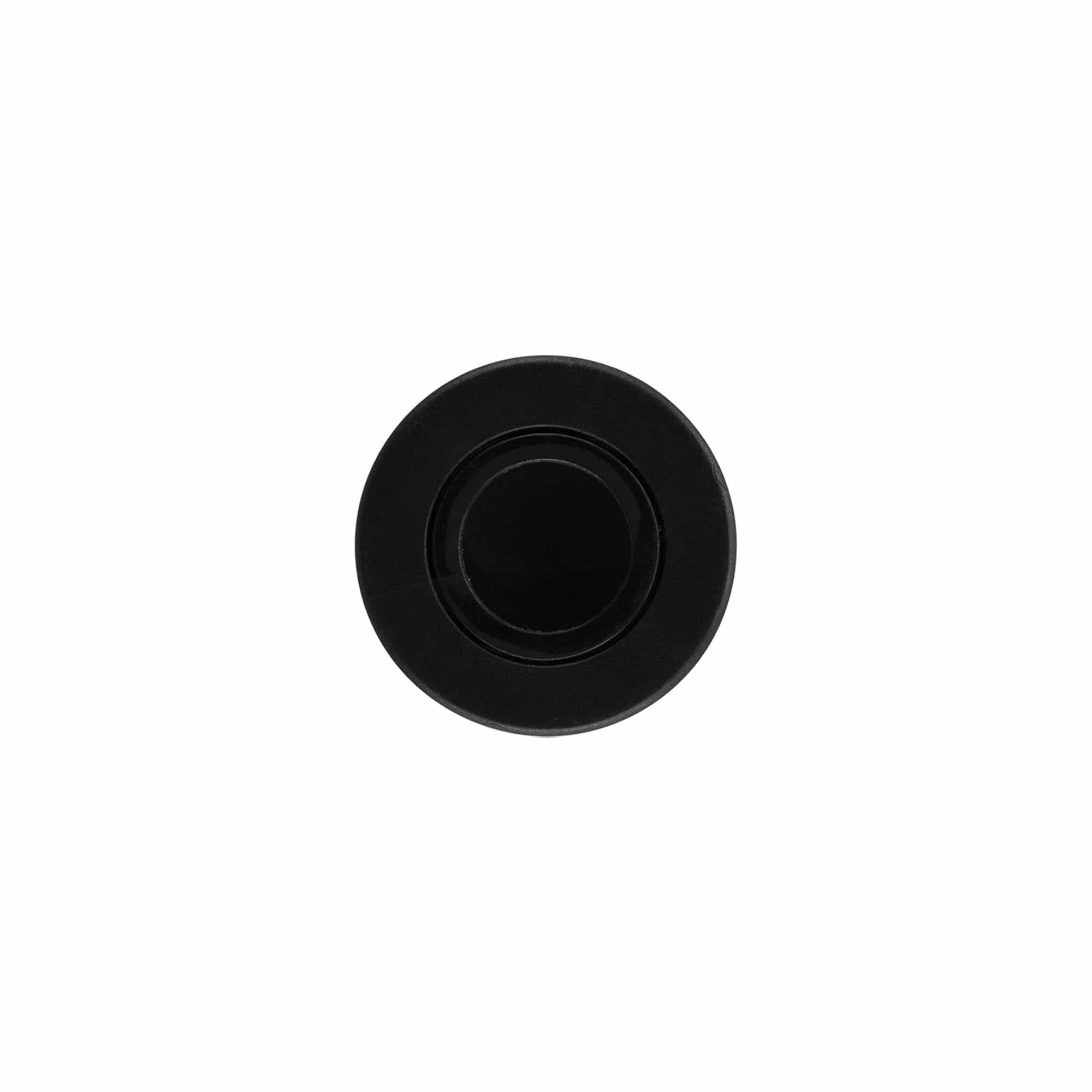 Lid for room fragrance set, plastic, black