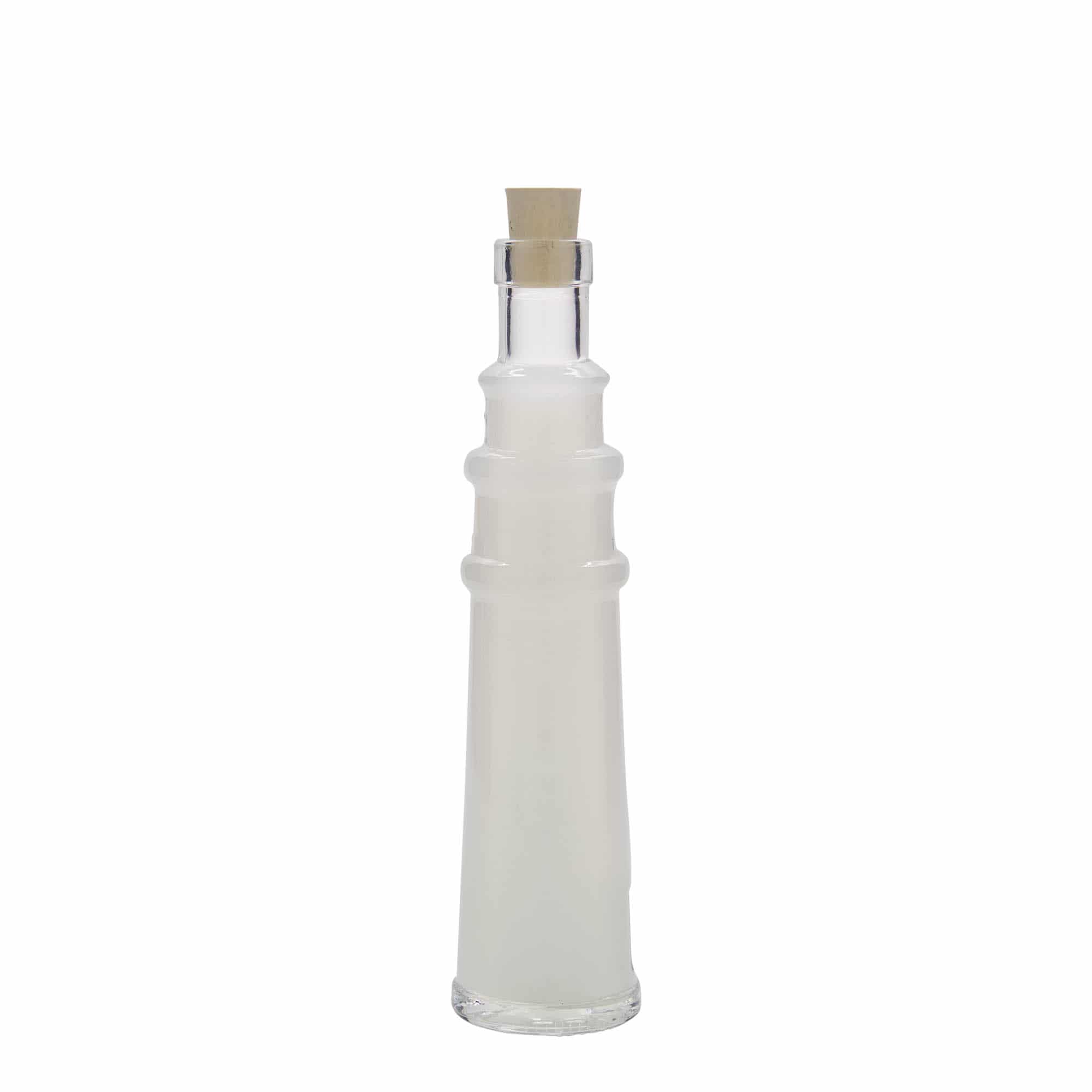 100 ml glass bottle 'Lighthouse', opening: cork