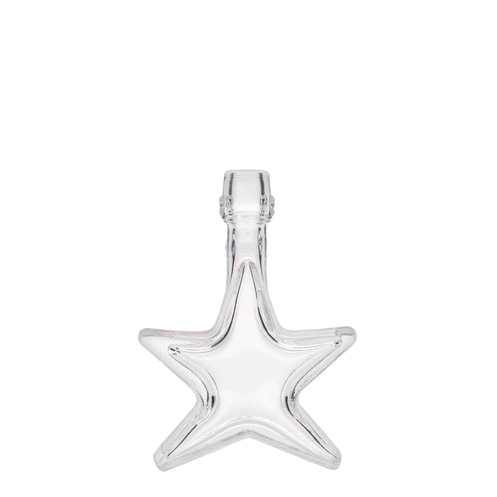 40 ml glass bottle 'Star', opening: swing top closure