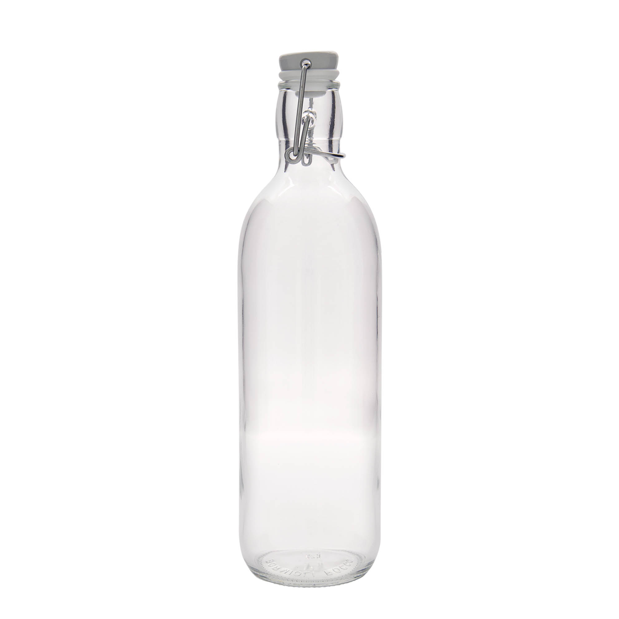 1,000 ml glass bottle 'Emilia', opening: swing top closure 1,000 ml glass bottle 'Emilia', opening: swing top closure
