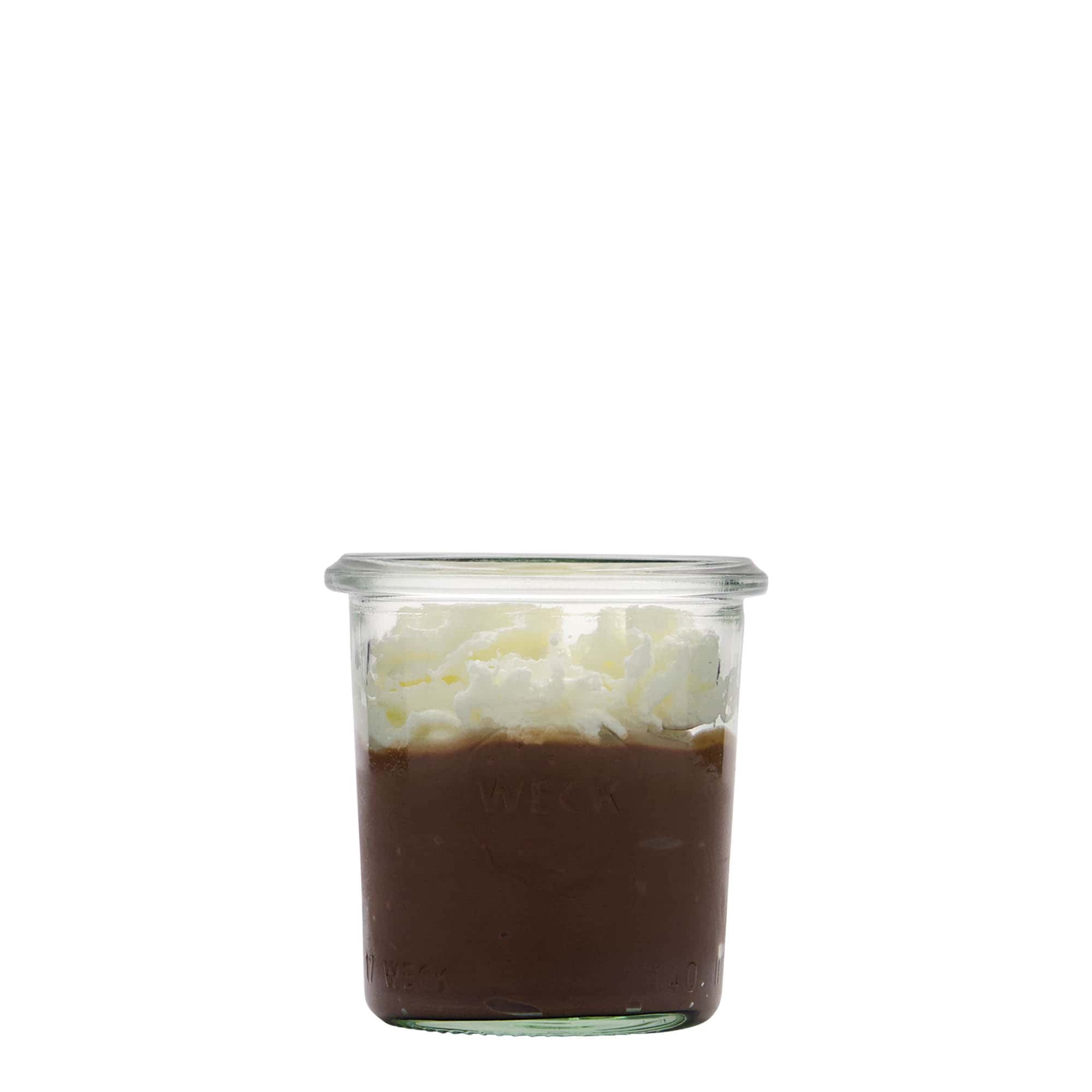 140 ml WECK inverted glass, opening: round rim