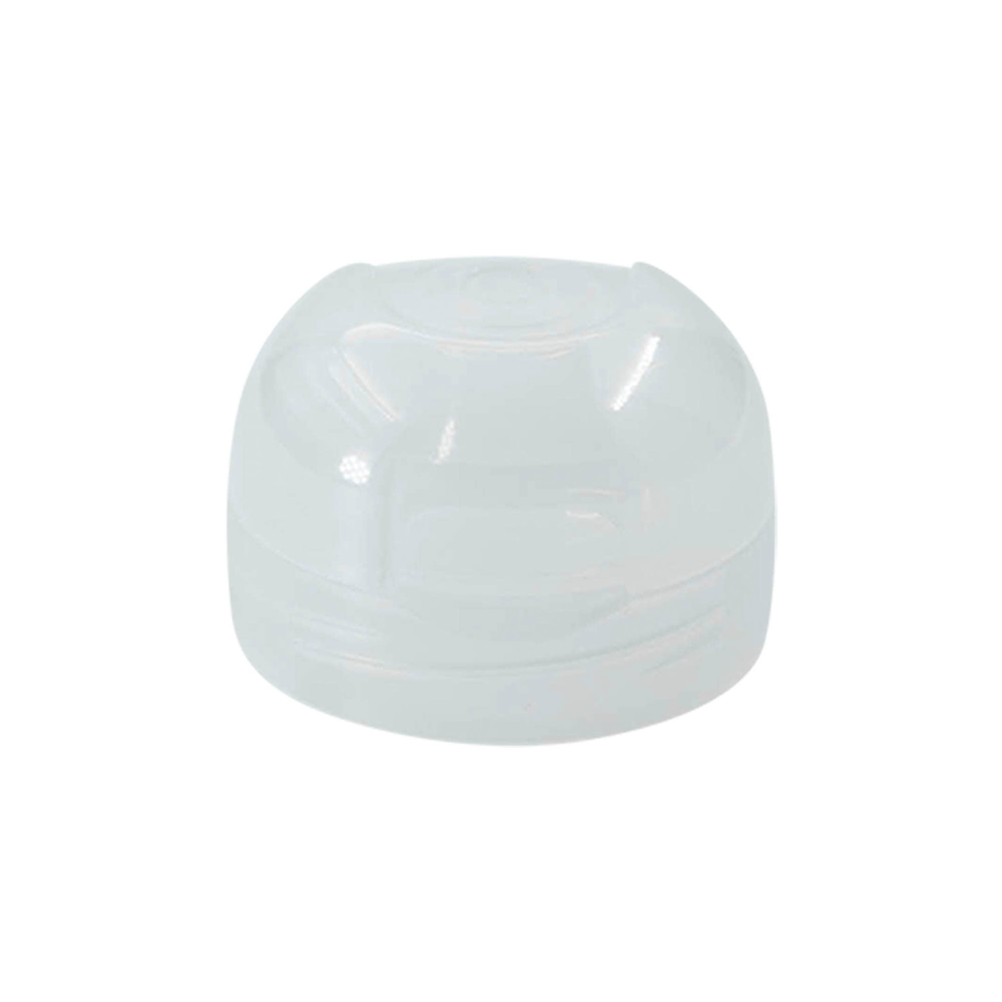 Screw cap with hinged flap Kavodrink, PP plastic, white