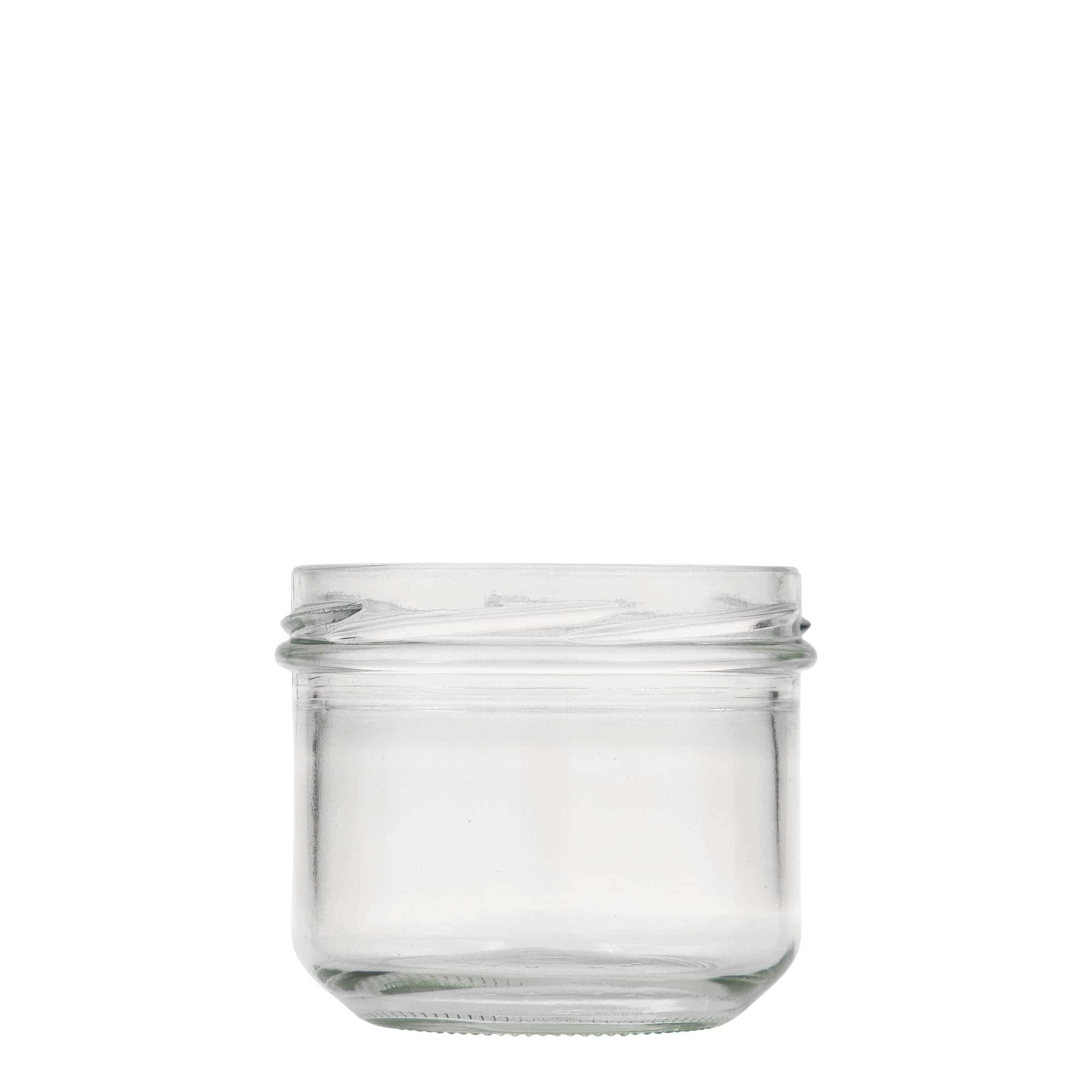250 ml straight-sided jar, opening: Twist-off (TO 82)