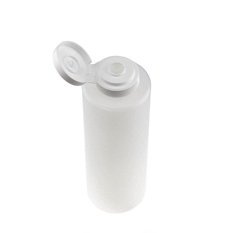 500 ml condiment bottle, LDPE plastic, natural, closure: GPI 38/400