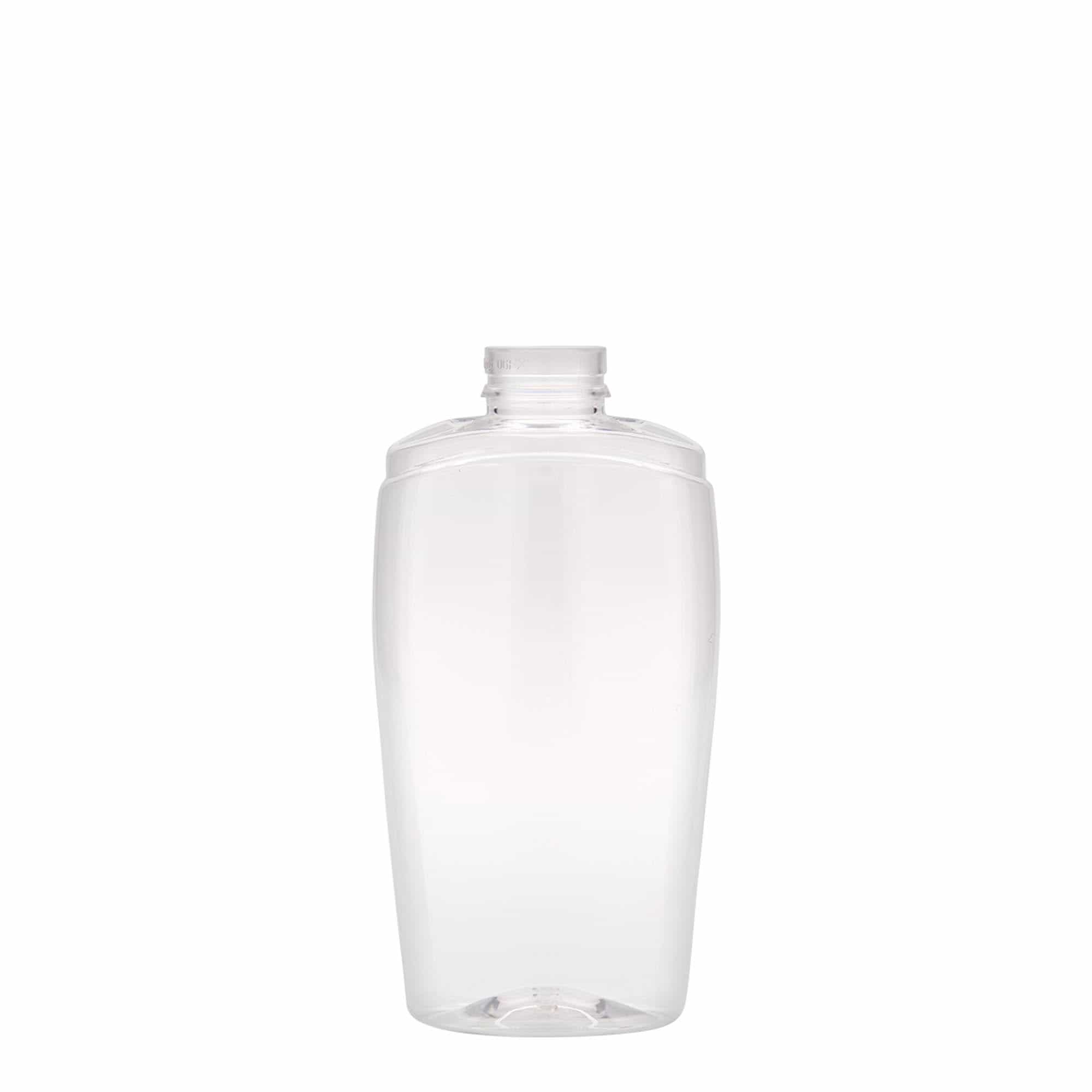 200 ml PET bottle 'Squeeze', oval, plastic