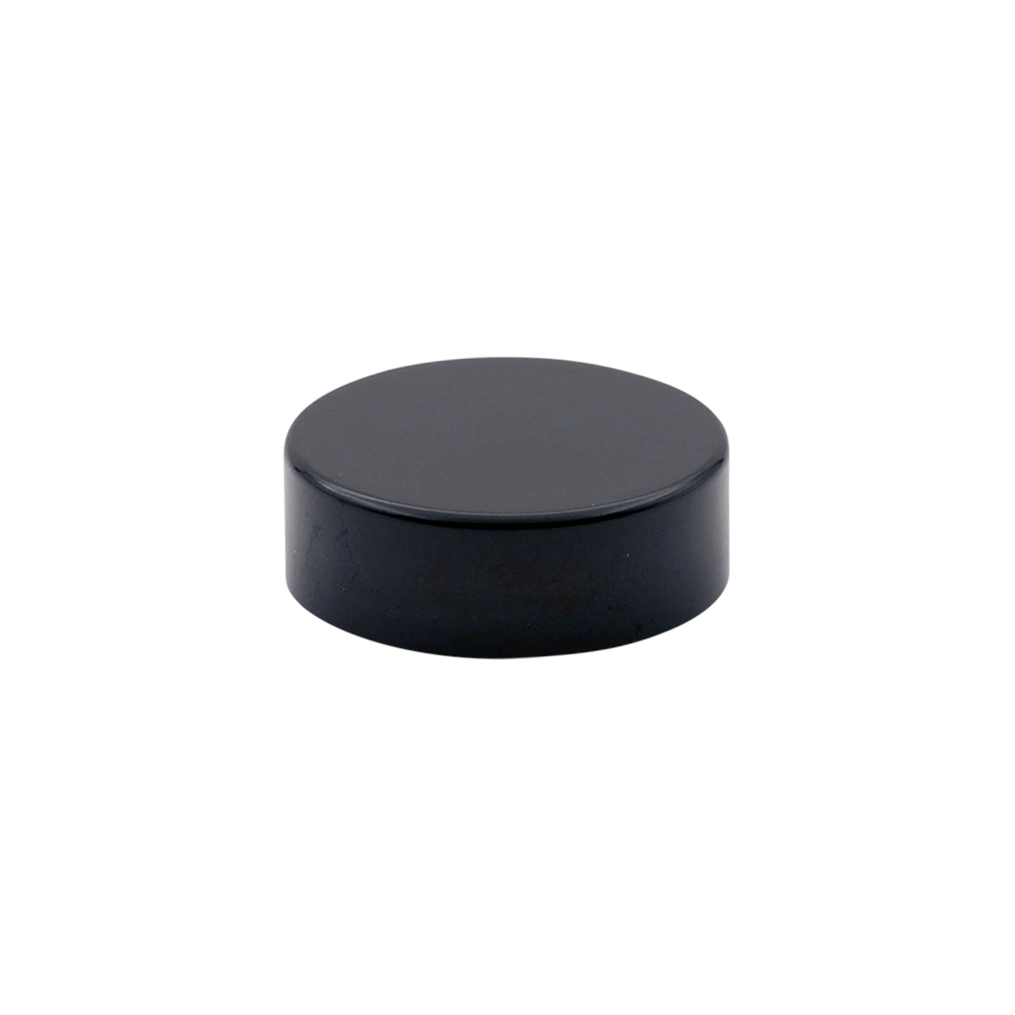 Screw cap for 30 ml 'Brown Line', HPM plastic, black Screw cap for 30 ml 'Brown Line', HPM plastic, black