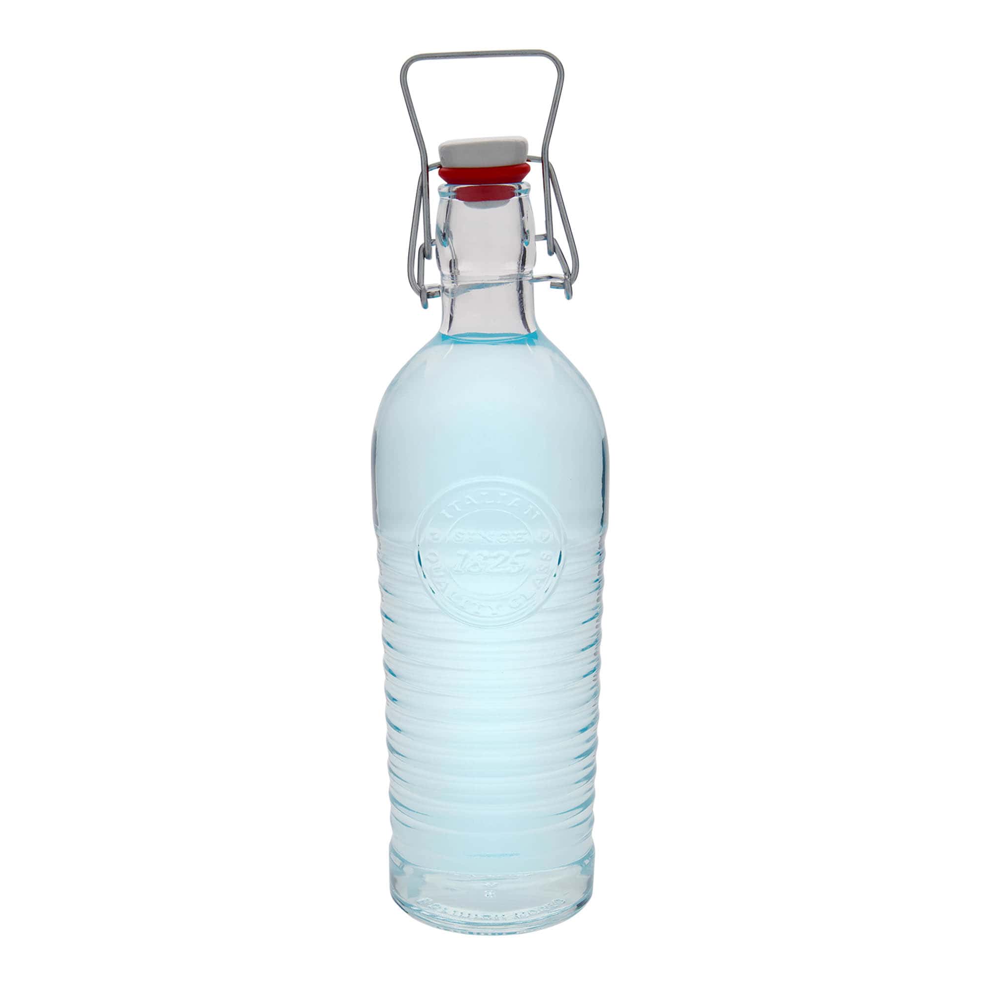 1,200 ml glass bottle 'Officina 1825', opening: swing top closure 1,200 ml glass bottle 'Officina 1825', opening: swing top closure
