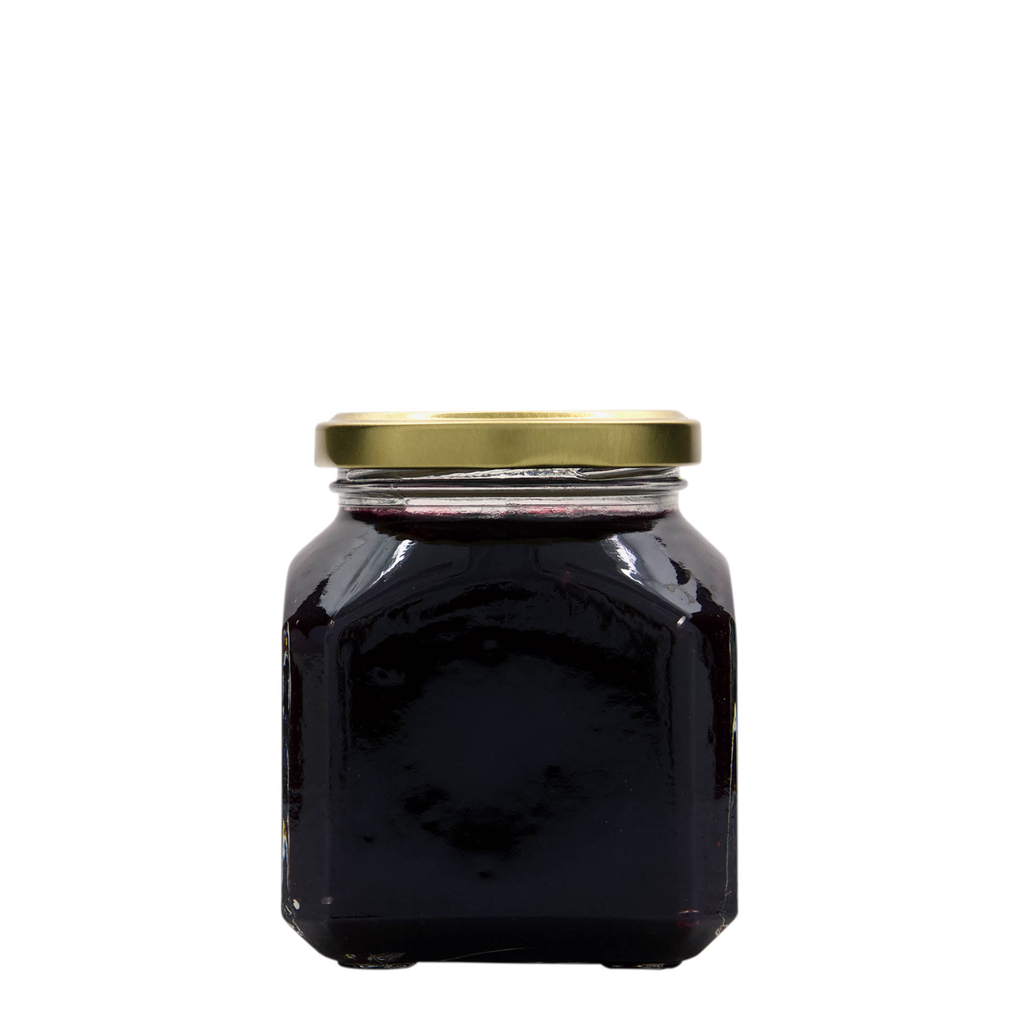 314 ml square glass 'Milan', opening: Twist-Off (TO 63) 314 ml square glass 'Milan', opening: Twist-Off (TO 63)