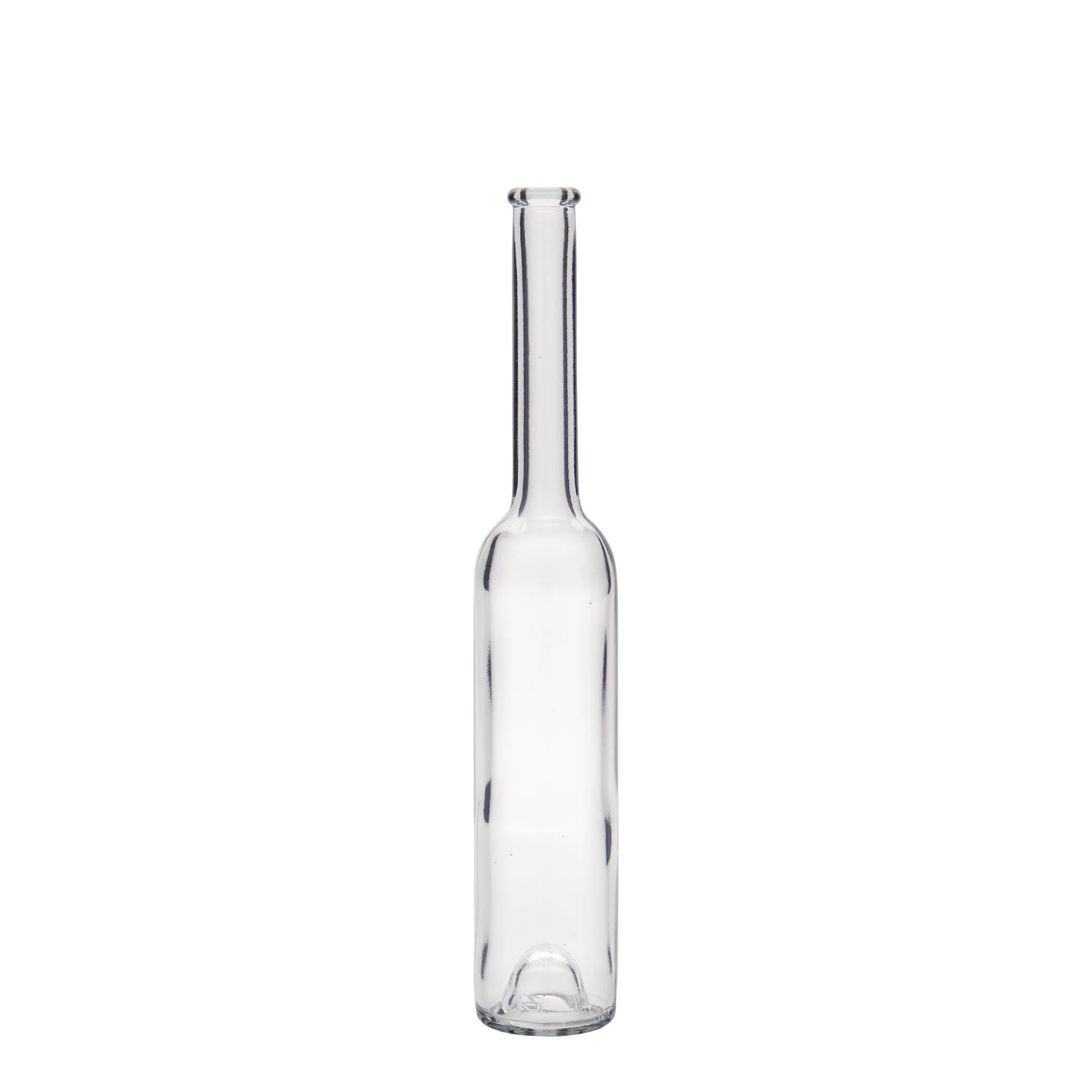100 ml glass bottle ‘Platina’, opening: cork