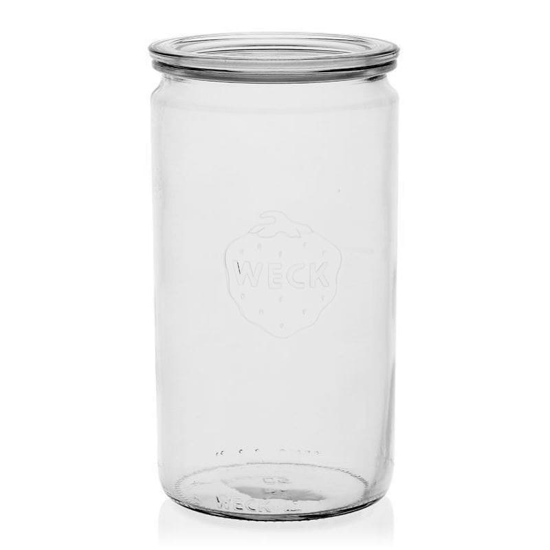 1,575 ml WECK tall cylinder jar, closure: round rim