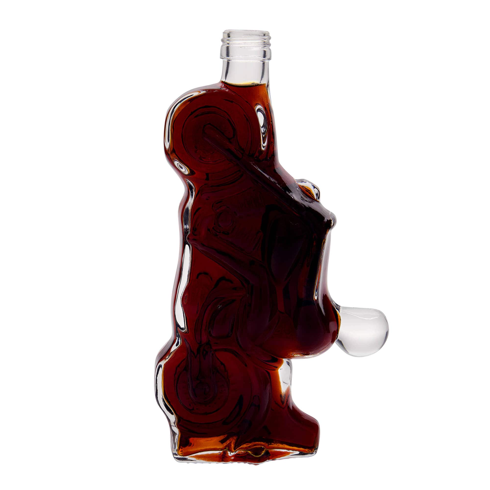 350 ml glass bottle 'Motorcycle', opening: PP 28