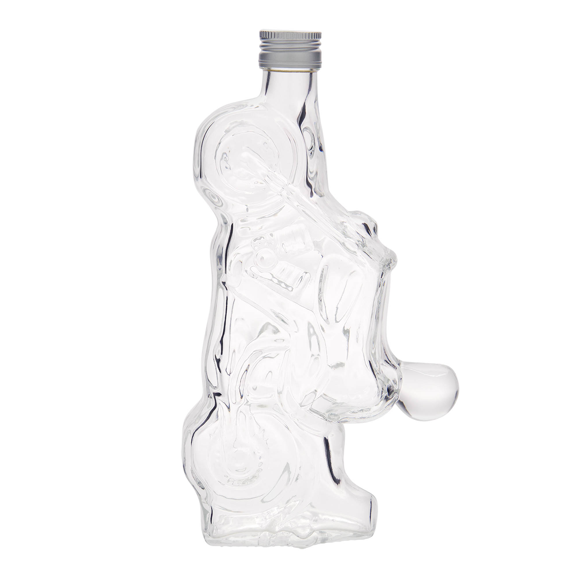 350 ml glass bottle 'Motorcycle', opening: PP 28