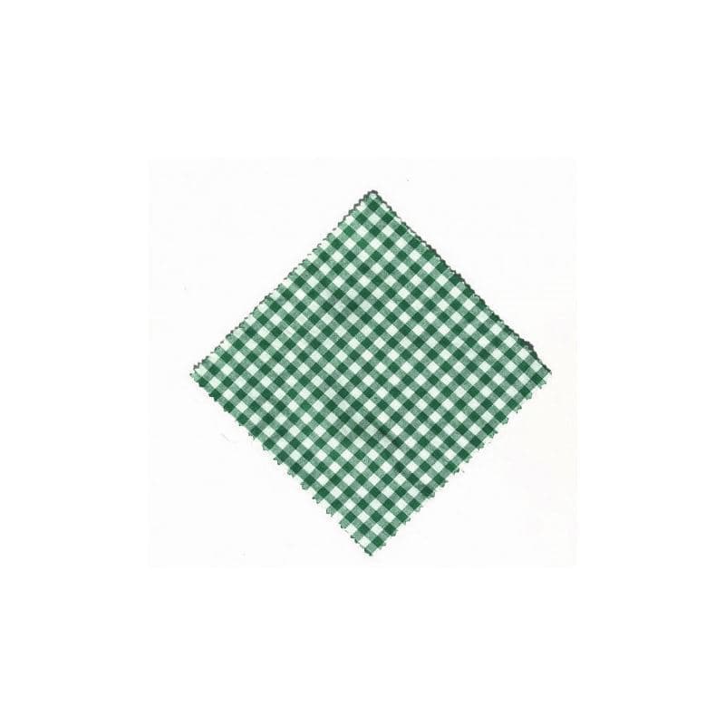 Checked fabric napkin 15x15, square, textile, dark green, opening: TO58-TO82 Checked fabric napkin 15x15, square, textile, dark green, opening: TO58-TO82