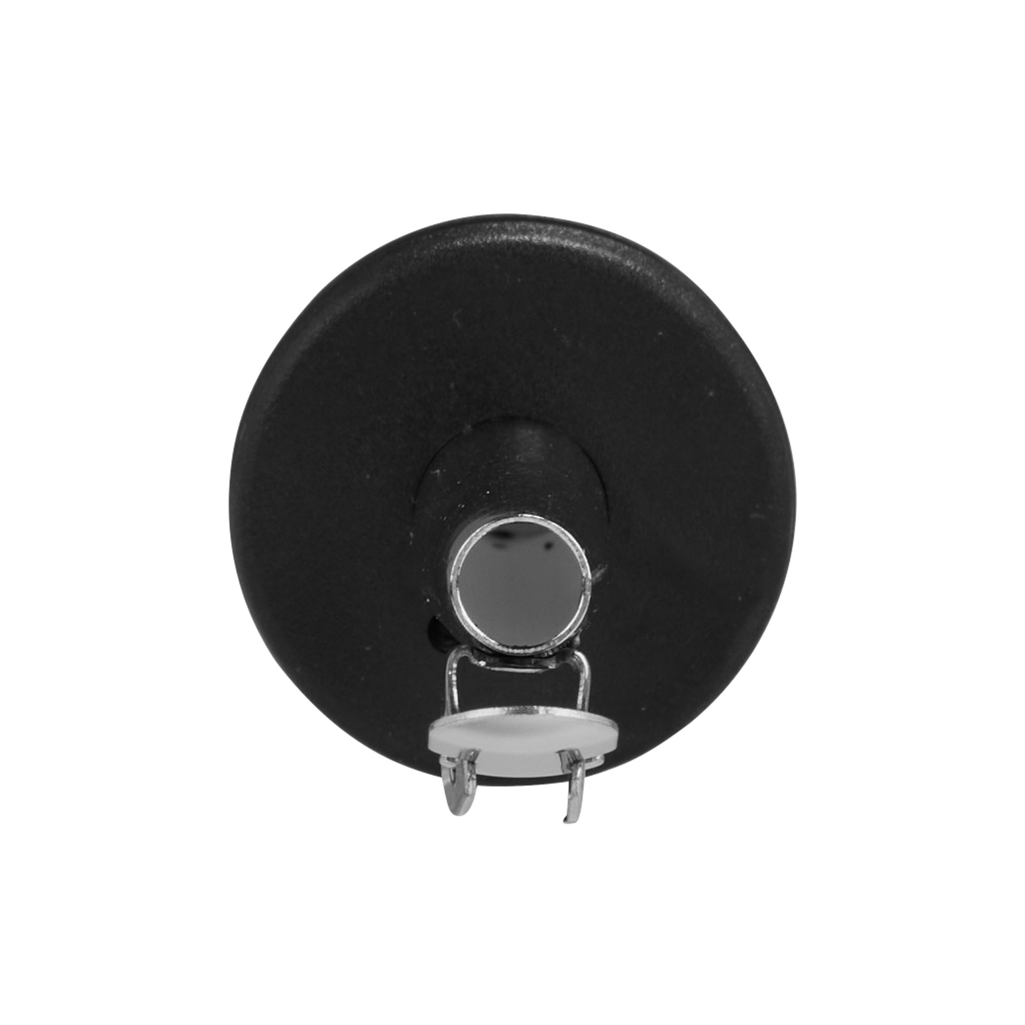 Pourer Inox with metal flap, stainless steel, silver