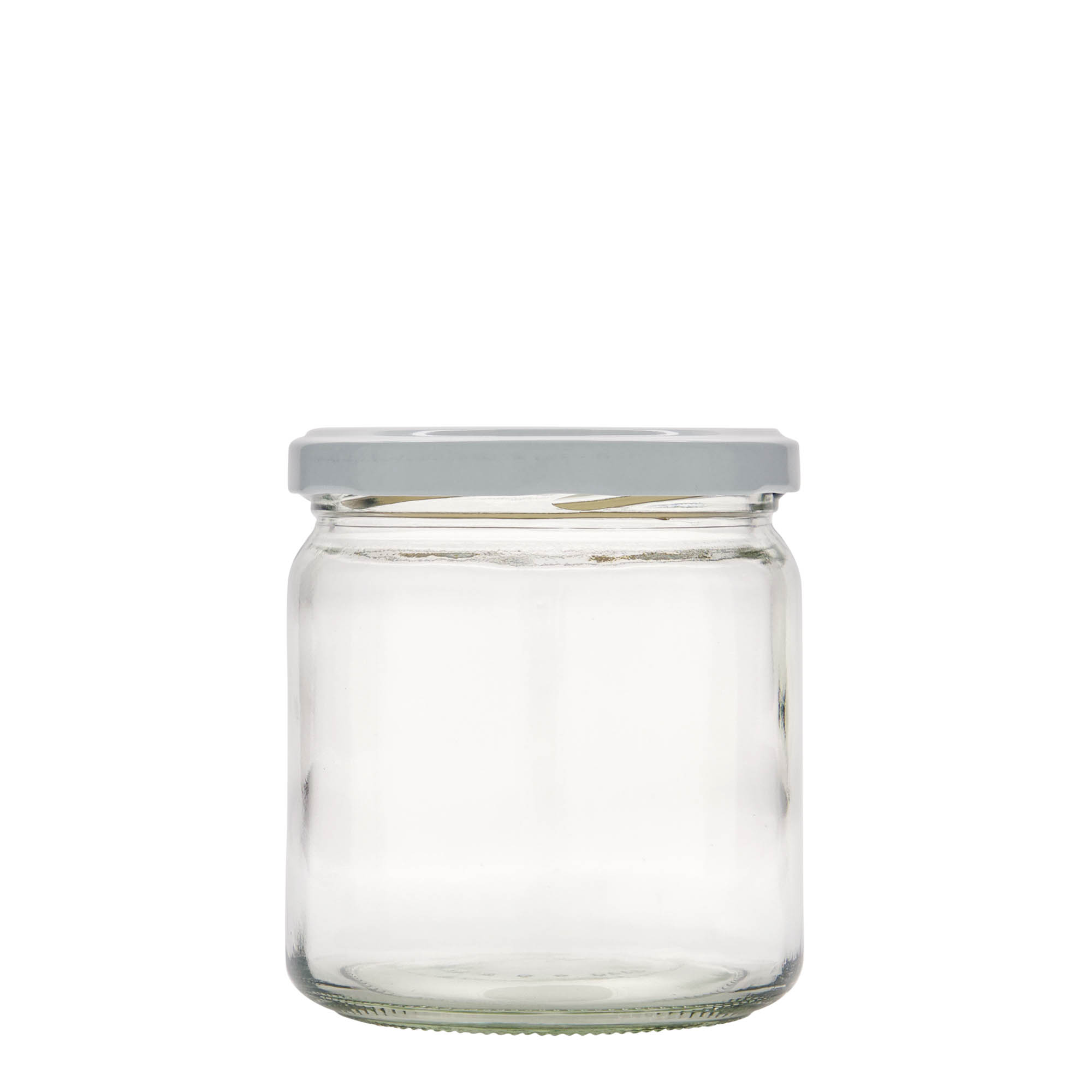 408 ml round jar, opening: Twist-off (TO 82)