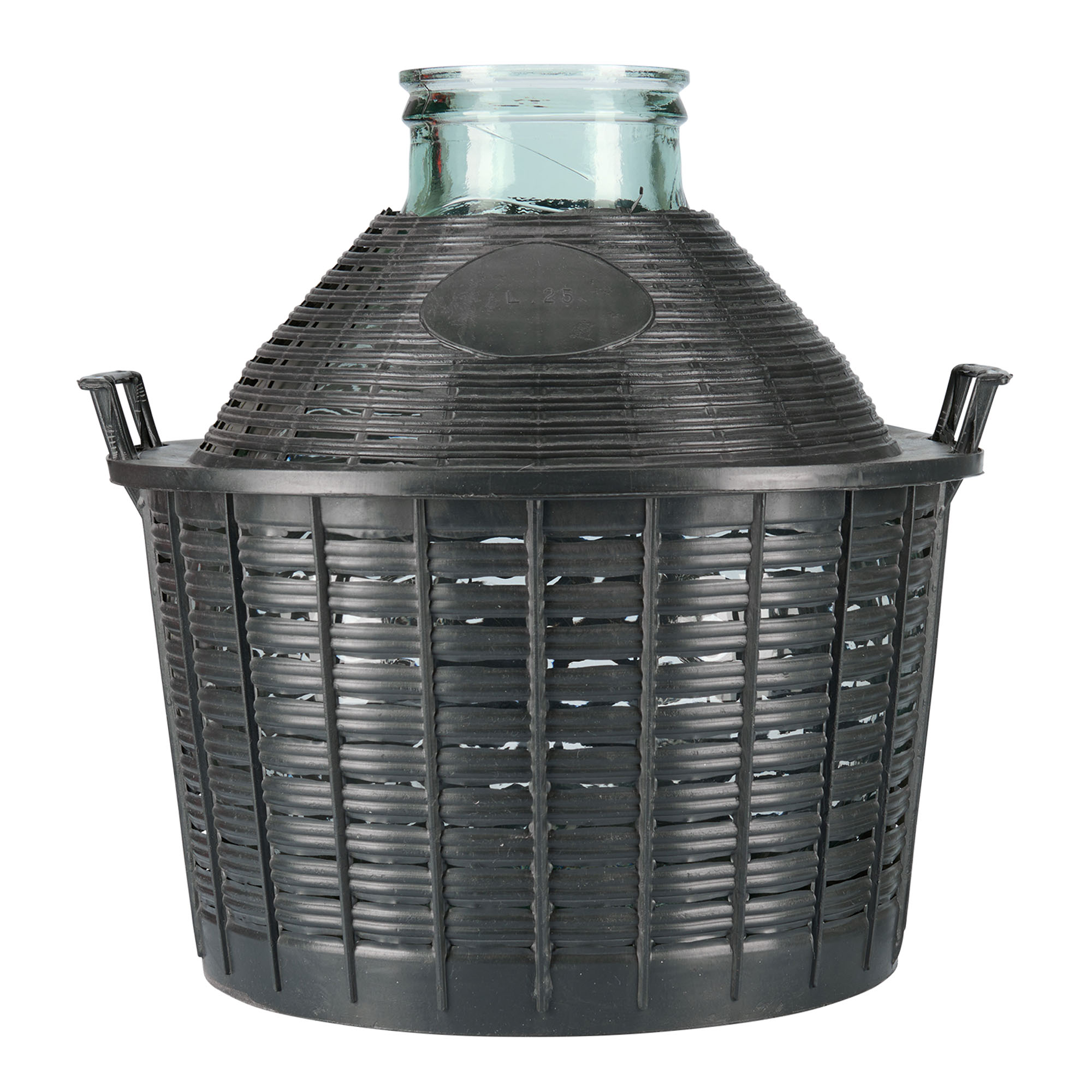 25 l balloon bottle wide neck, glass, opening: slip lid 25 l balloon bottle wide neck, glass, opening: slip lid